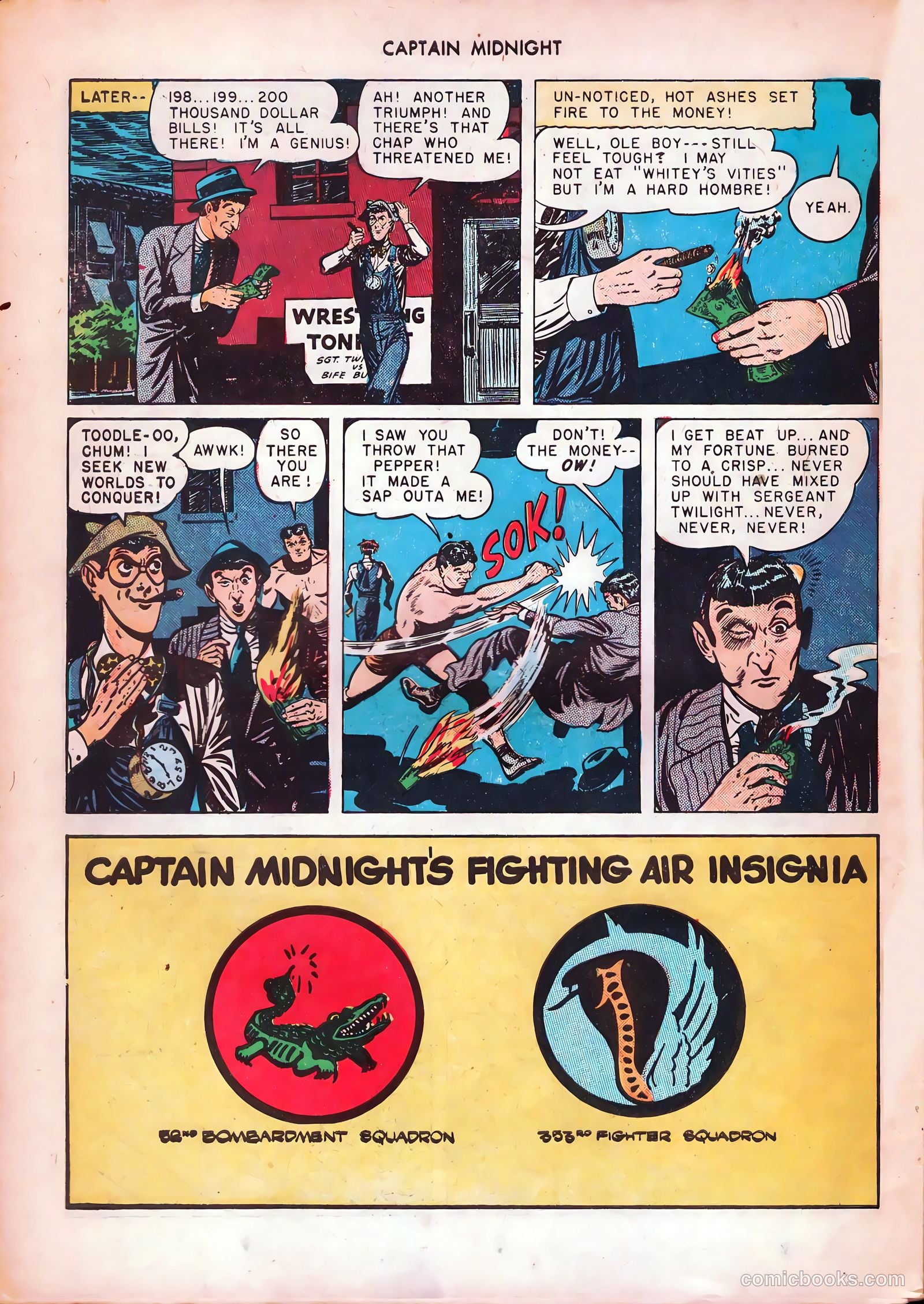 Captain Midnight #48 — page 34 of 52