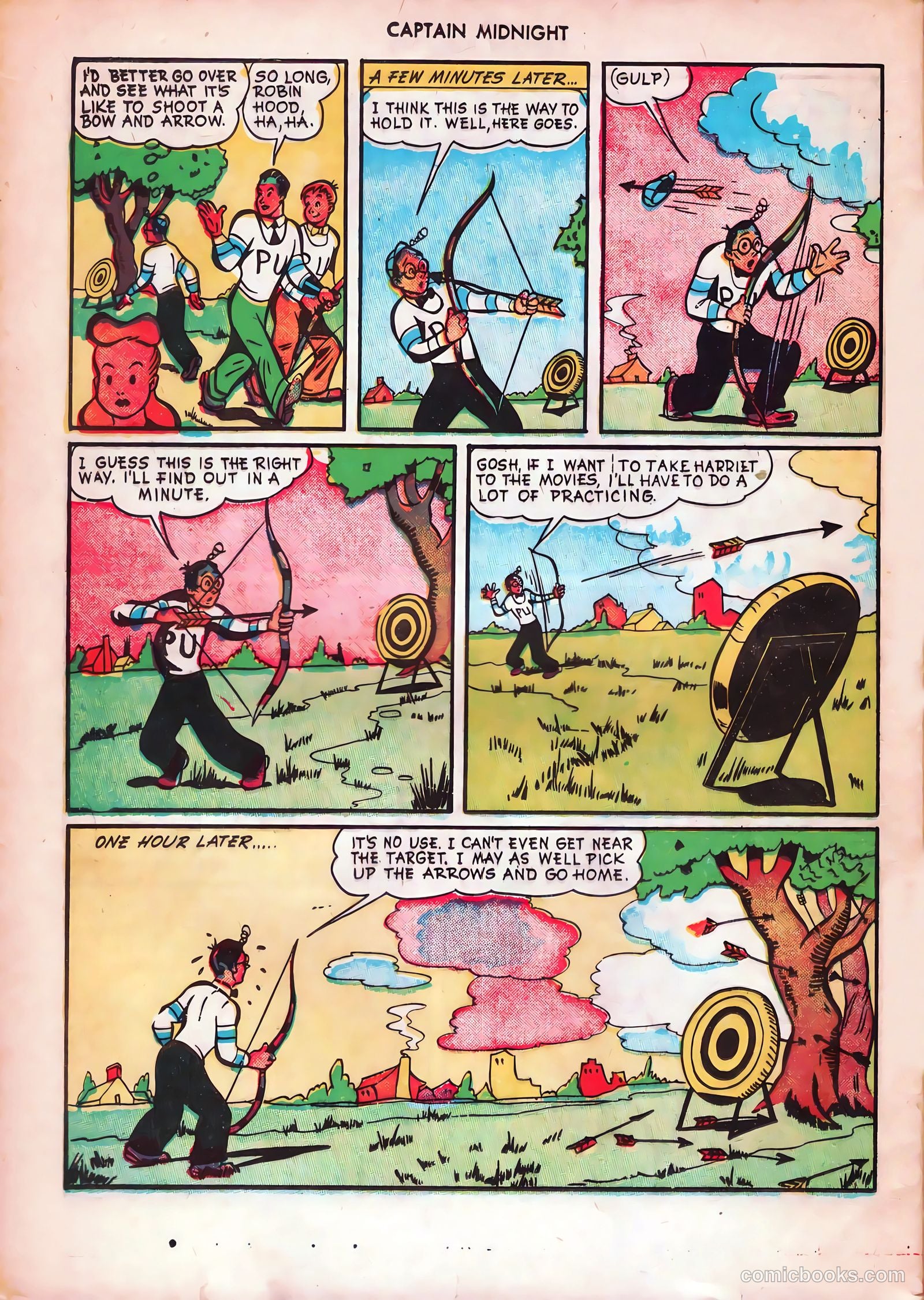 Captain Midnight #48 — page 36 of 52