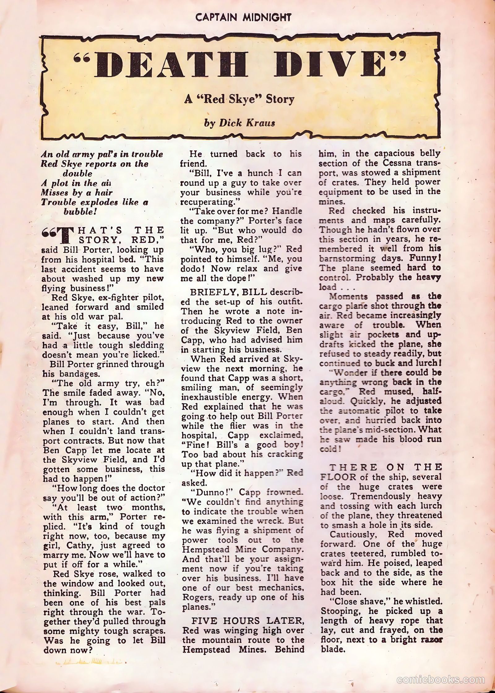 Captain Midnight #48 — page 39 of 52