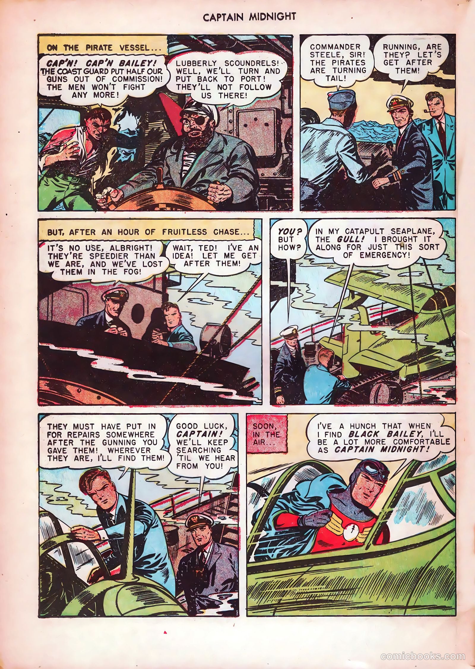 Captain Midnight #48 — page 42 of 52