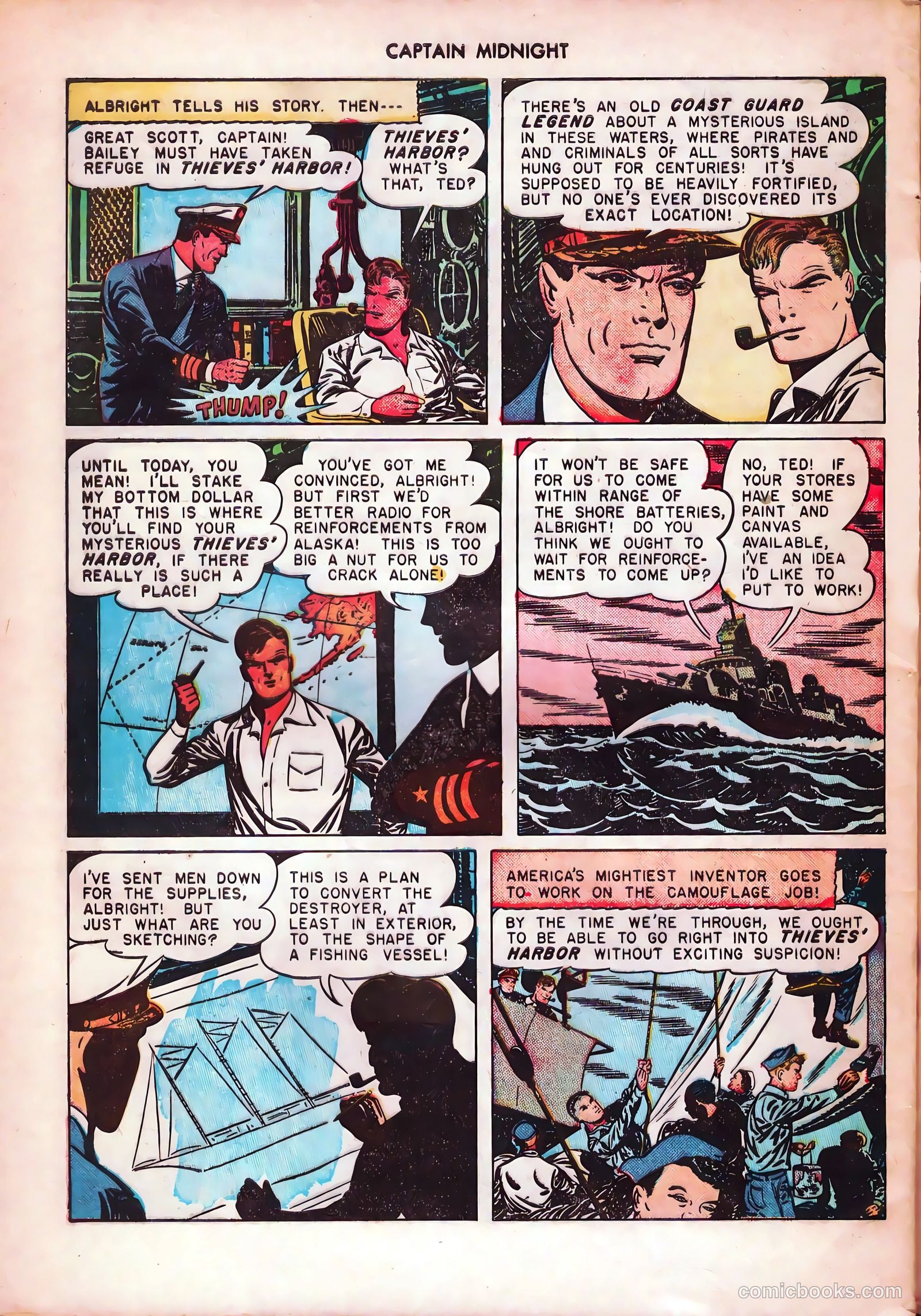 Captain Midnight #48 — page 44 of 52