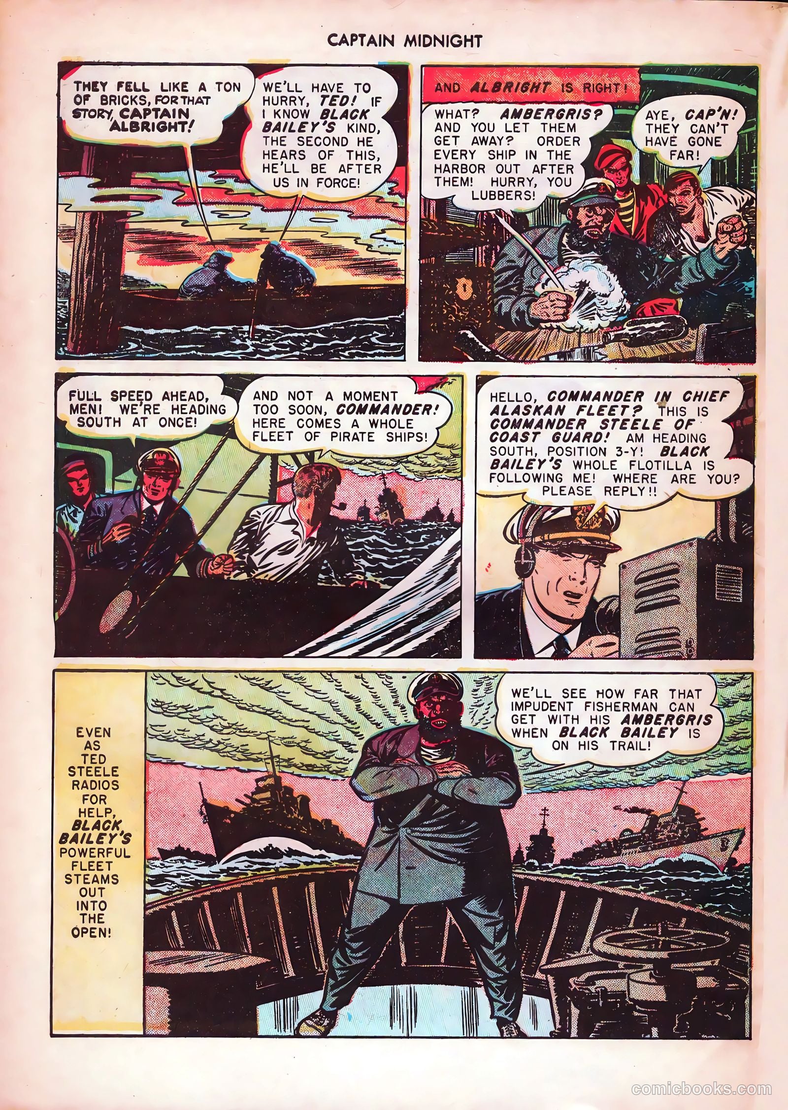 Captain Midnight #48 — page 46 of 52