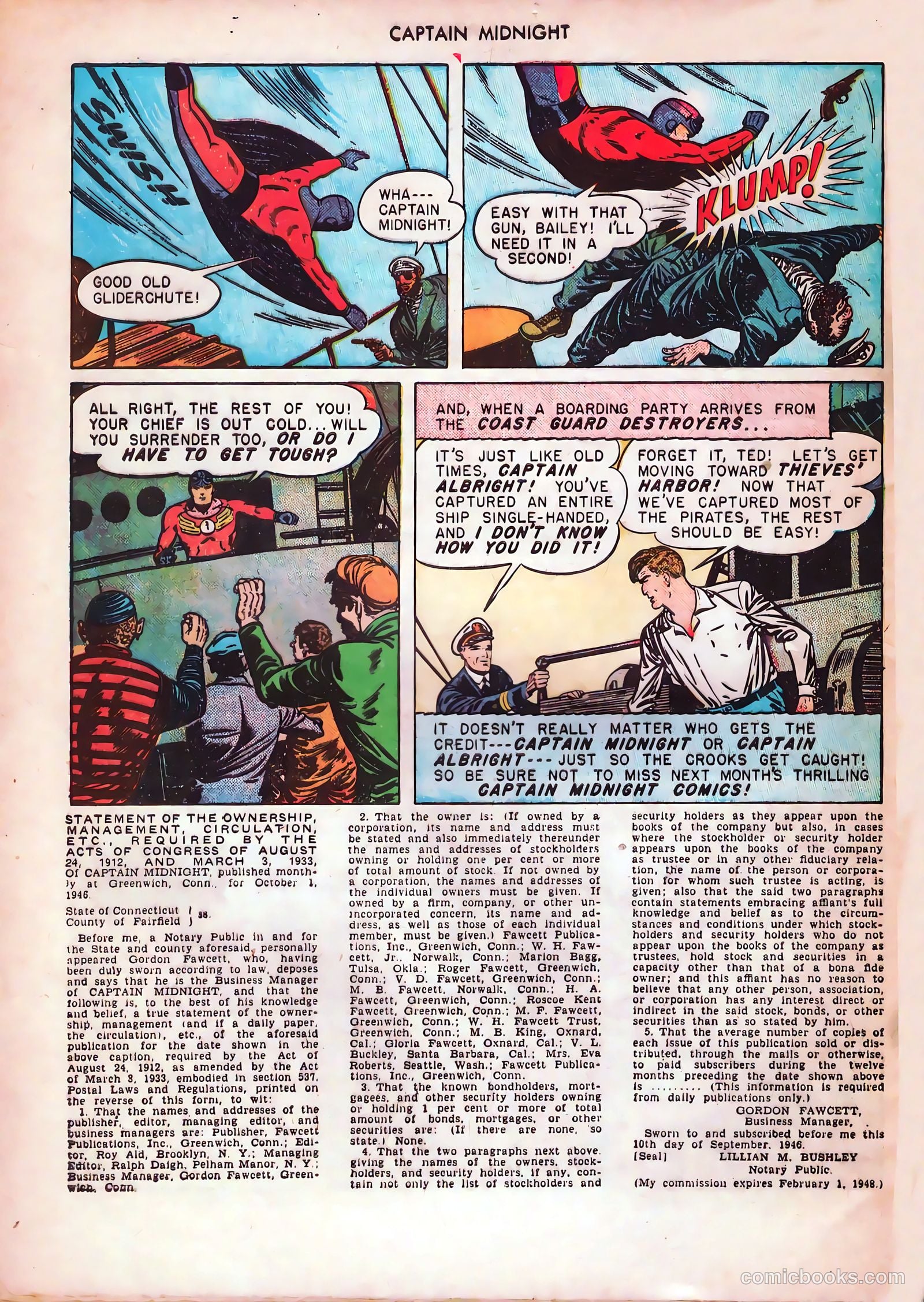 Captain Midnight #48 — page 48 of 52