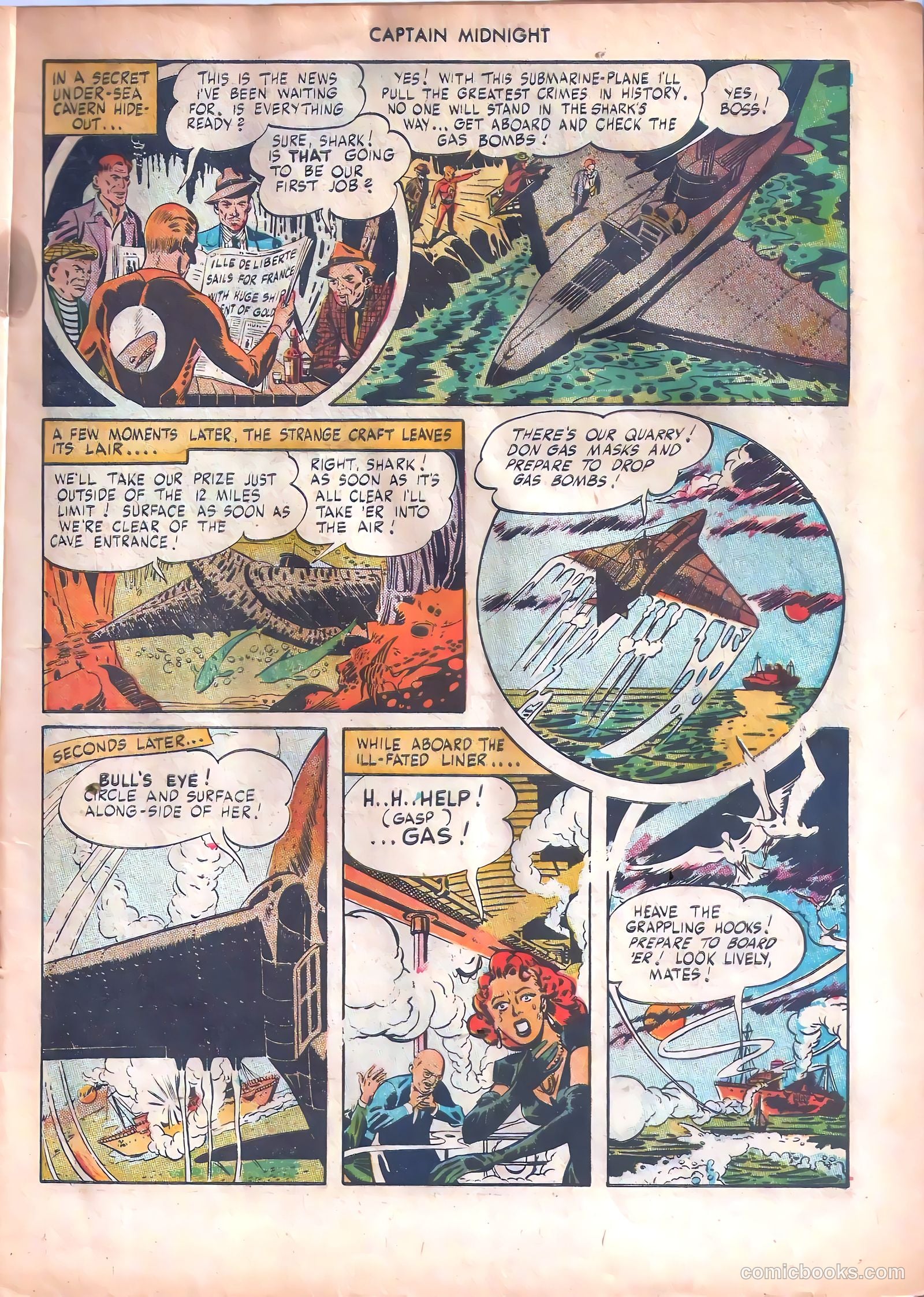Captain Midnight #49 — page 5 of 52