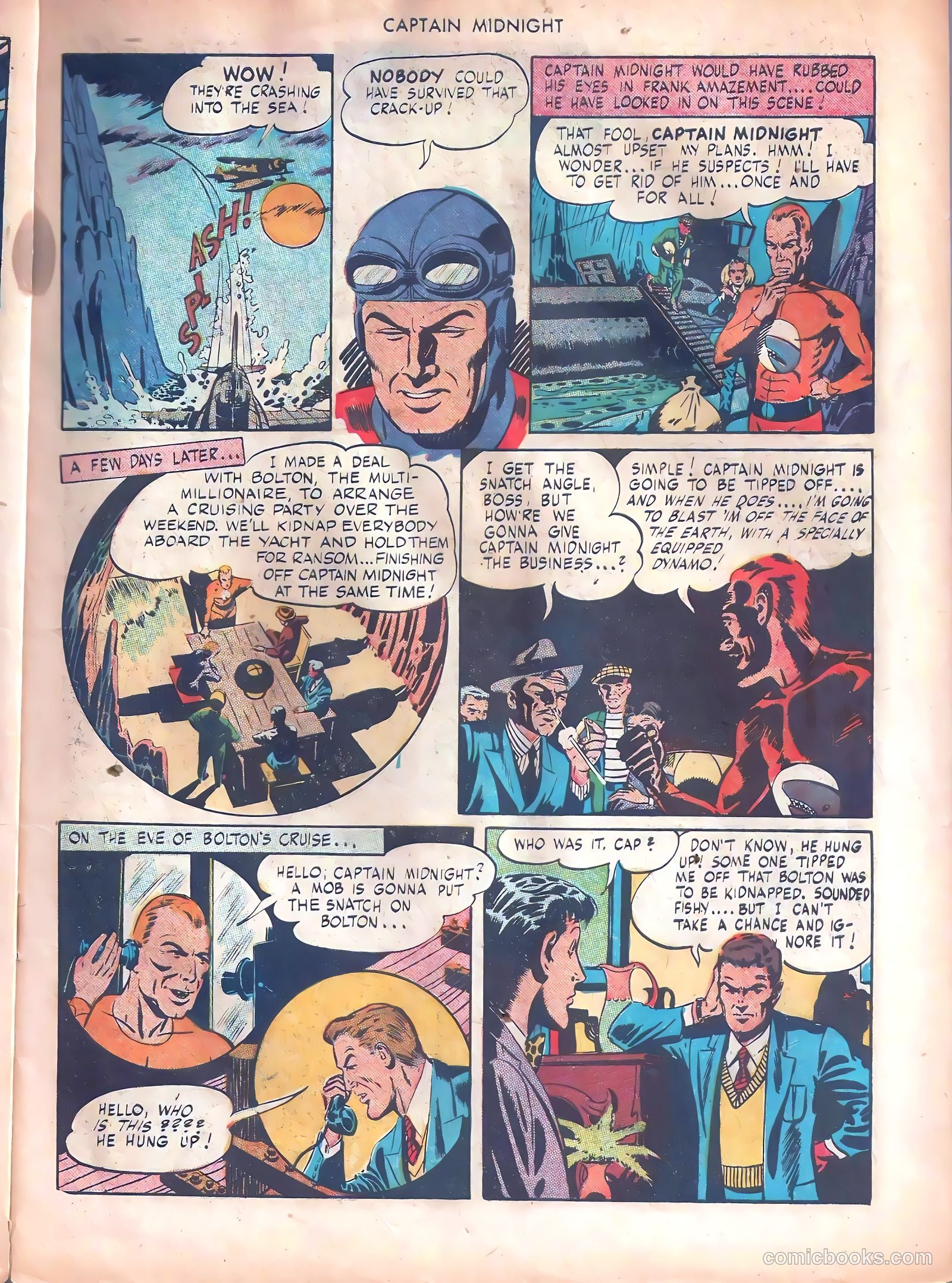 Captain Midnight #49 — page 7 of 52