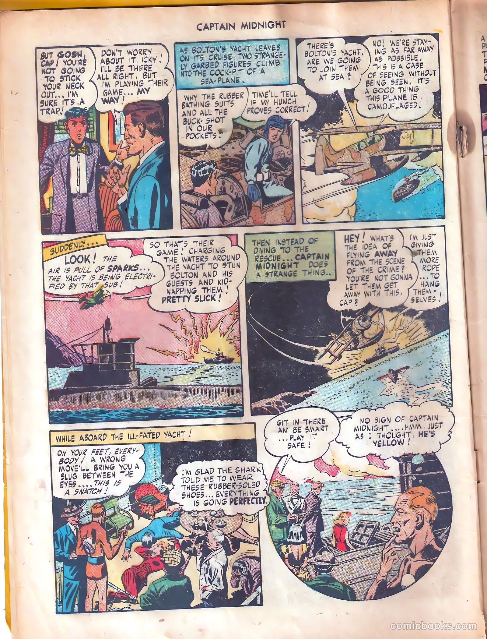 Captain Midnight #49 — page 8 of 52