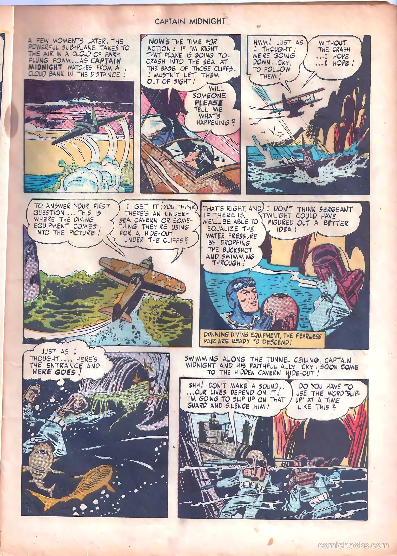 Captain Midnight #49 — page 9 of 52