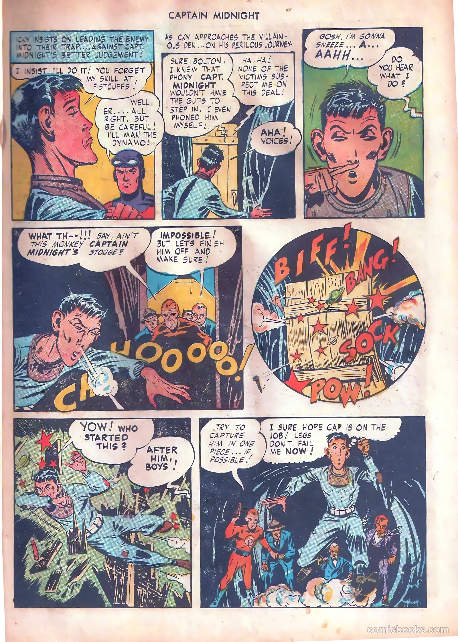 Captain Midnight #49 — page 11 of 52