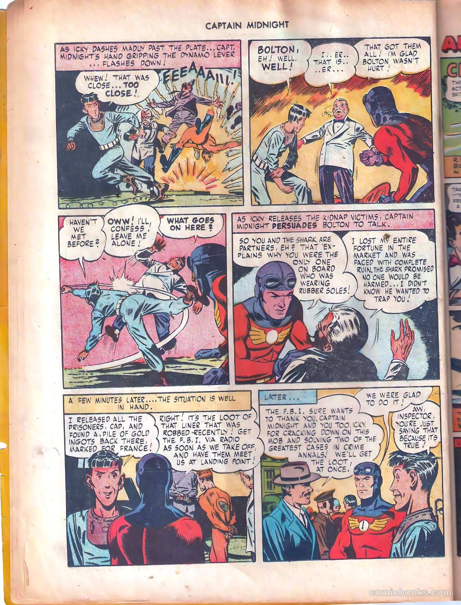 Captain Midnight #49 — page 12 of 52