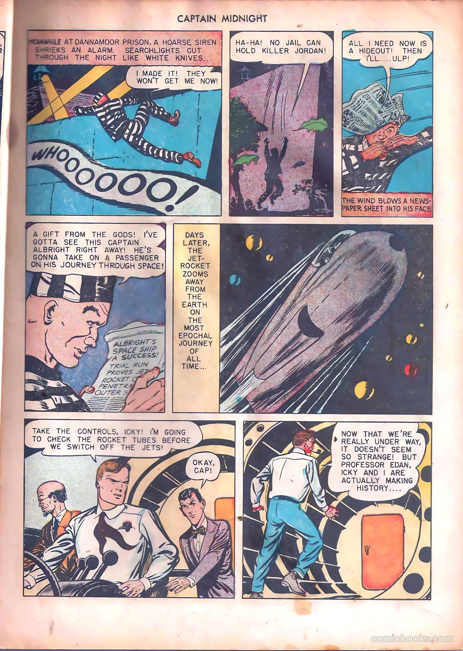 Captain Midnight #49 — page 19 of 52