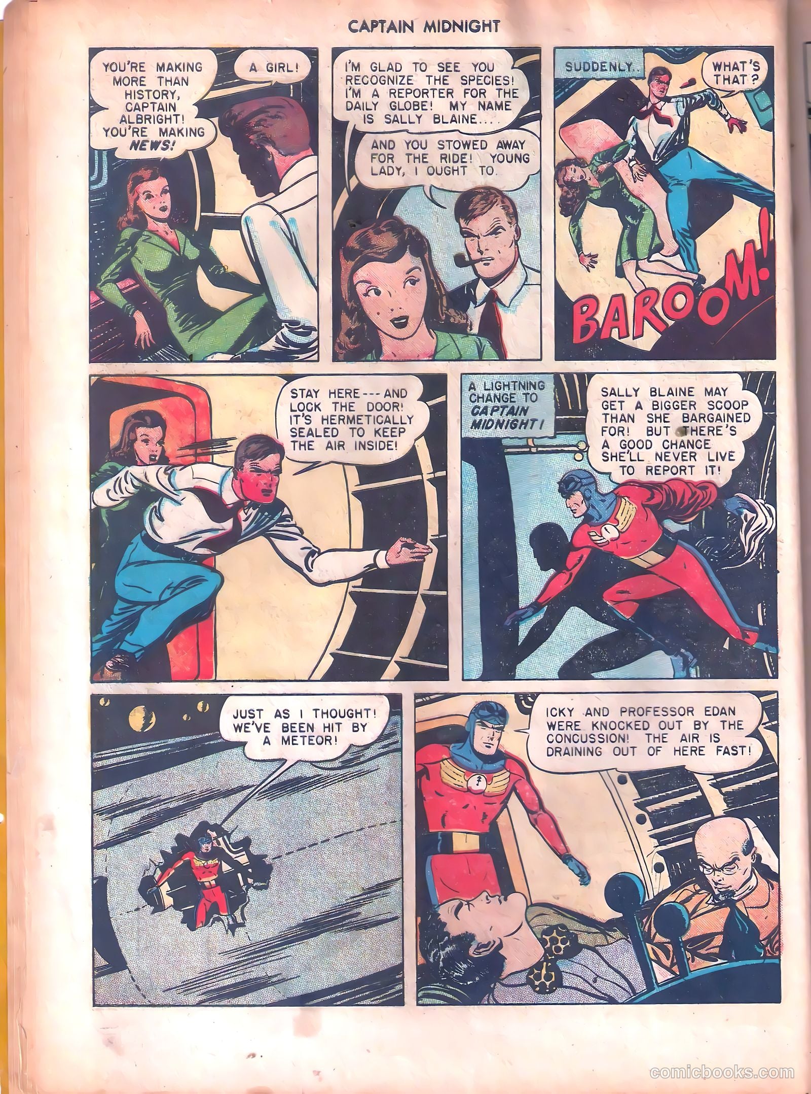 Captain Midnight #49 — page 20 of 52