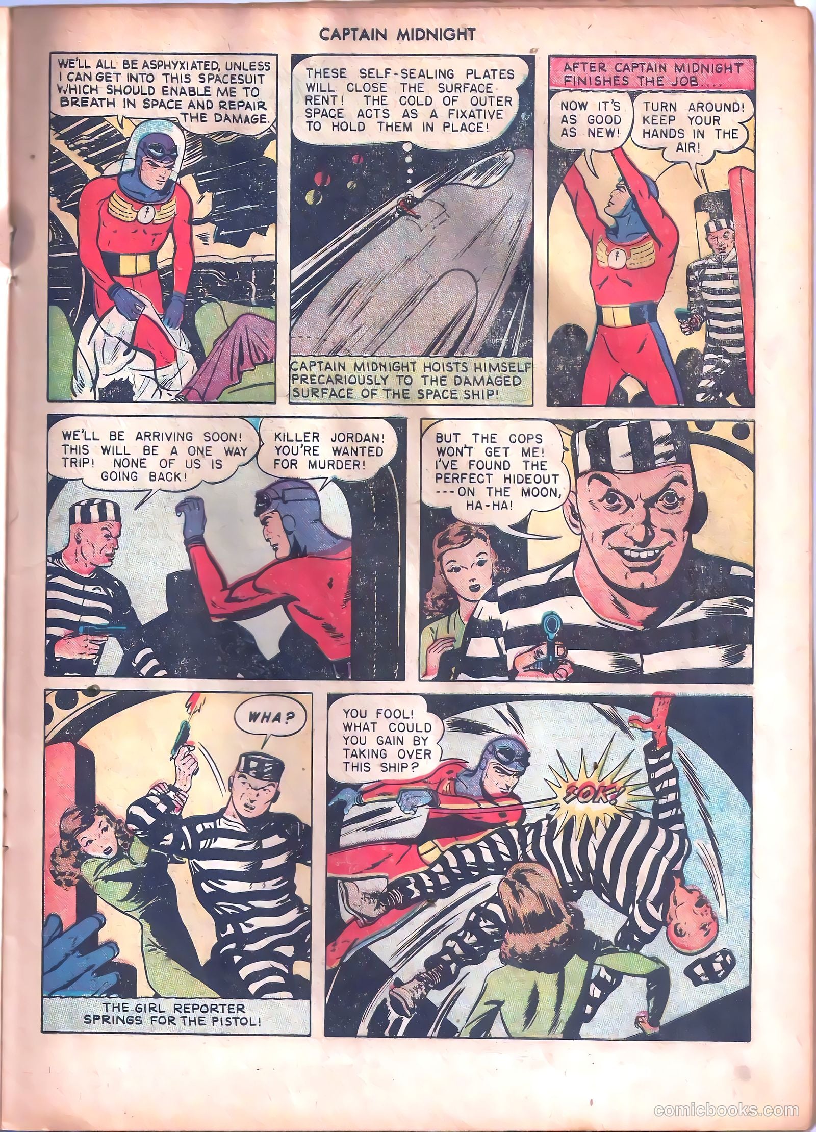 Captain Midnight #49 — page 21 of 52