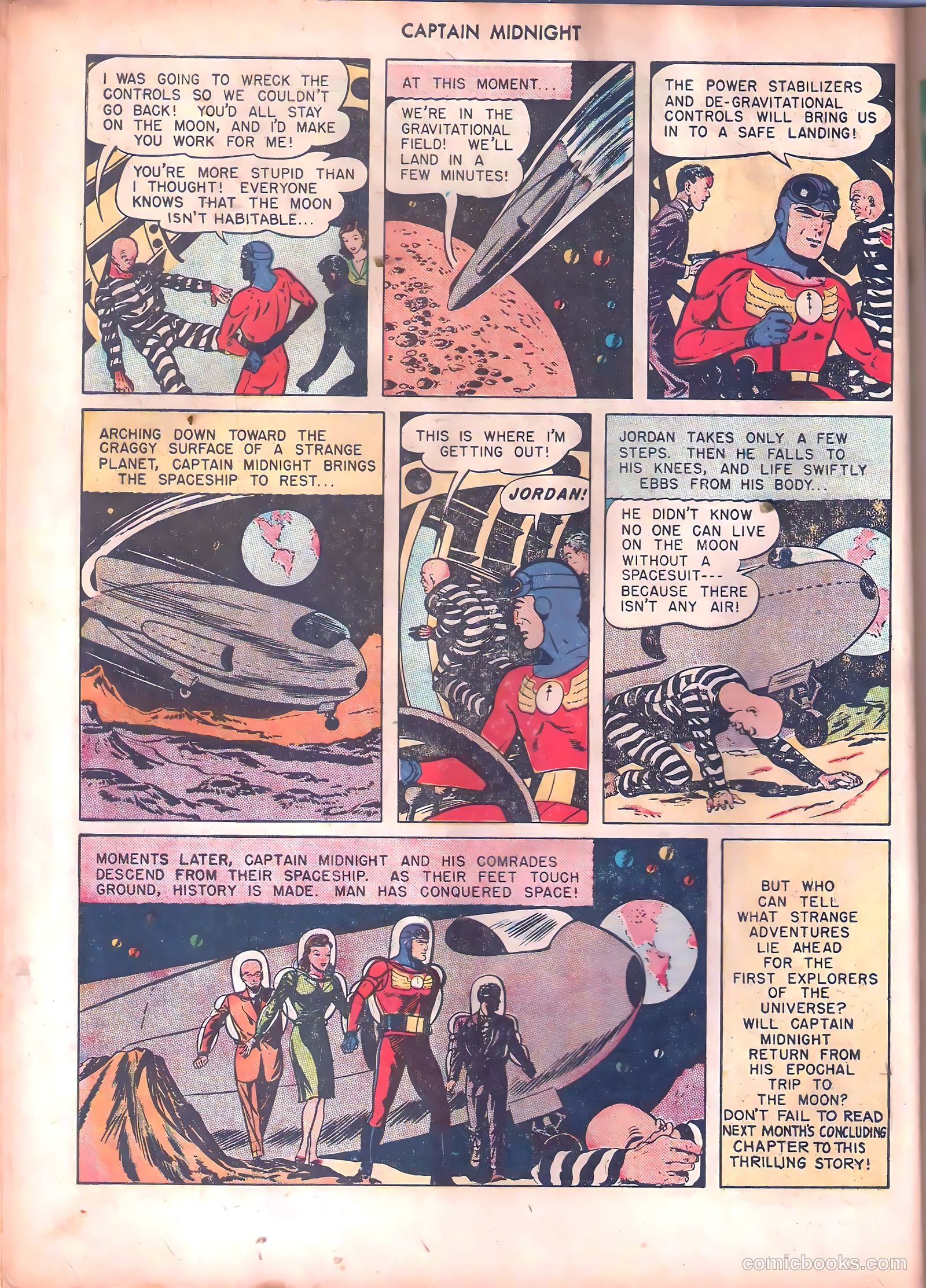Captain Midnight #49 — page 22 of 52