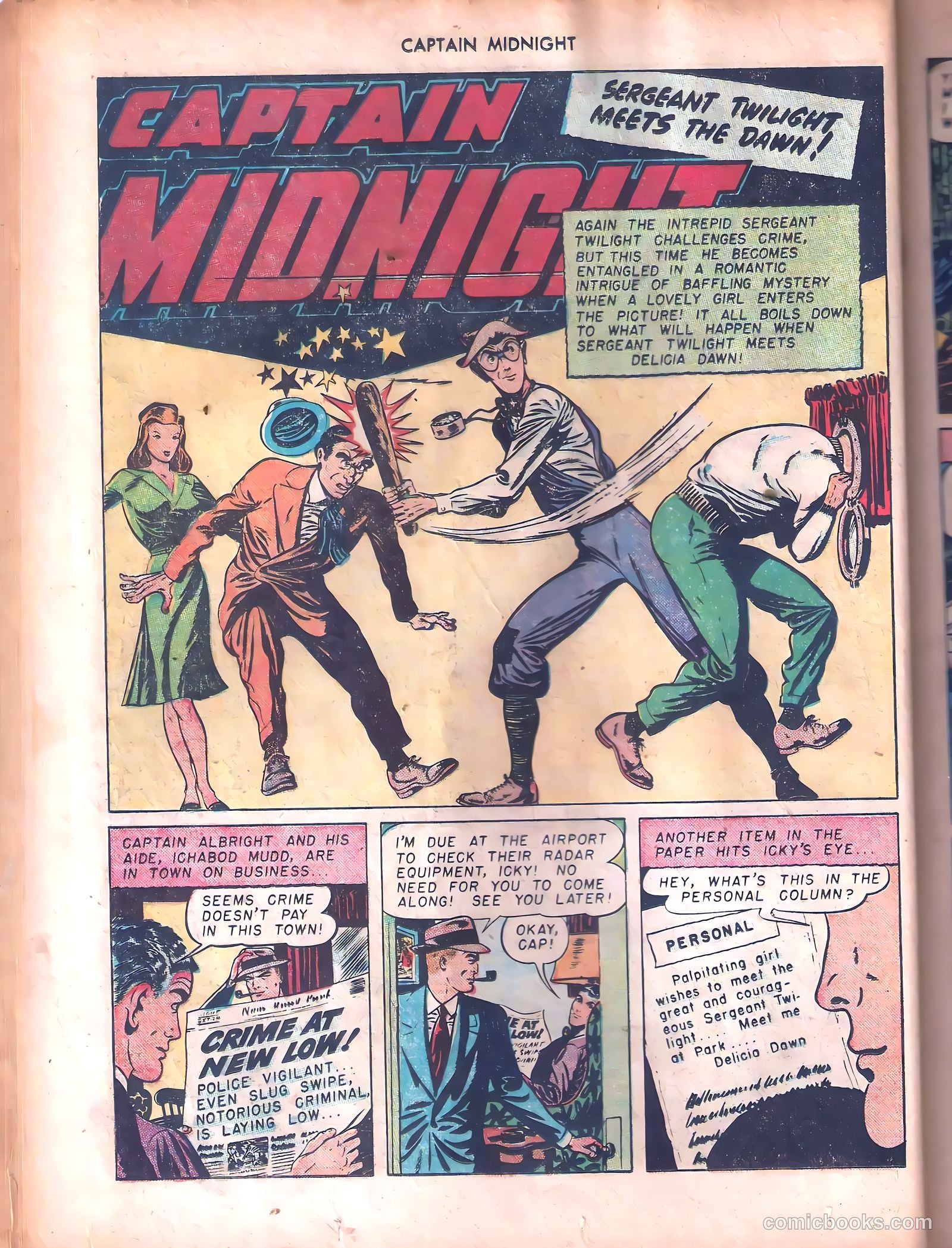 Captain Midnight #49 — page 24 of 52