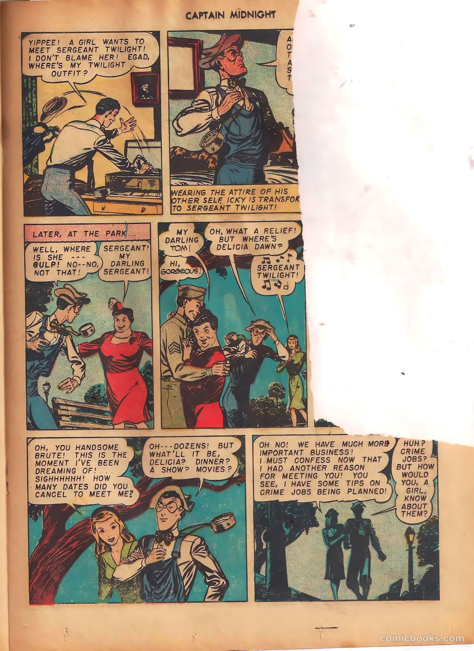 Captain Midnight #49 — page 25 of 52