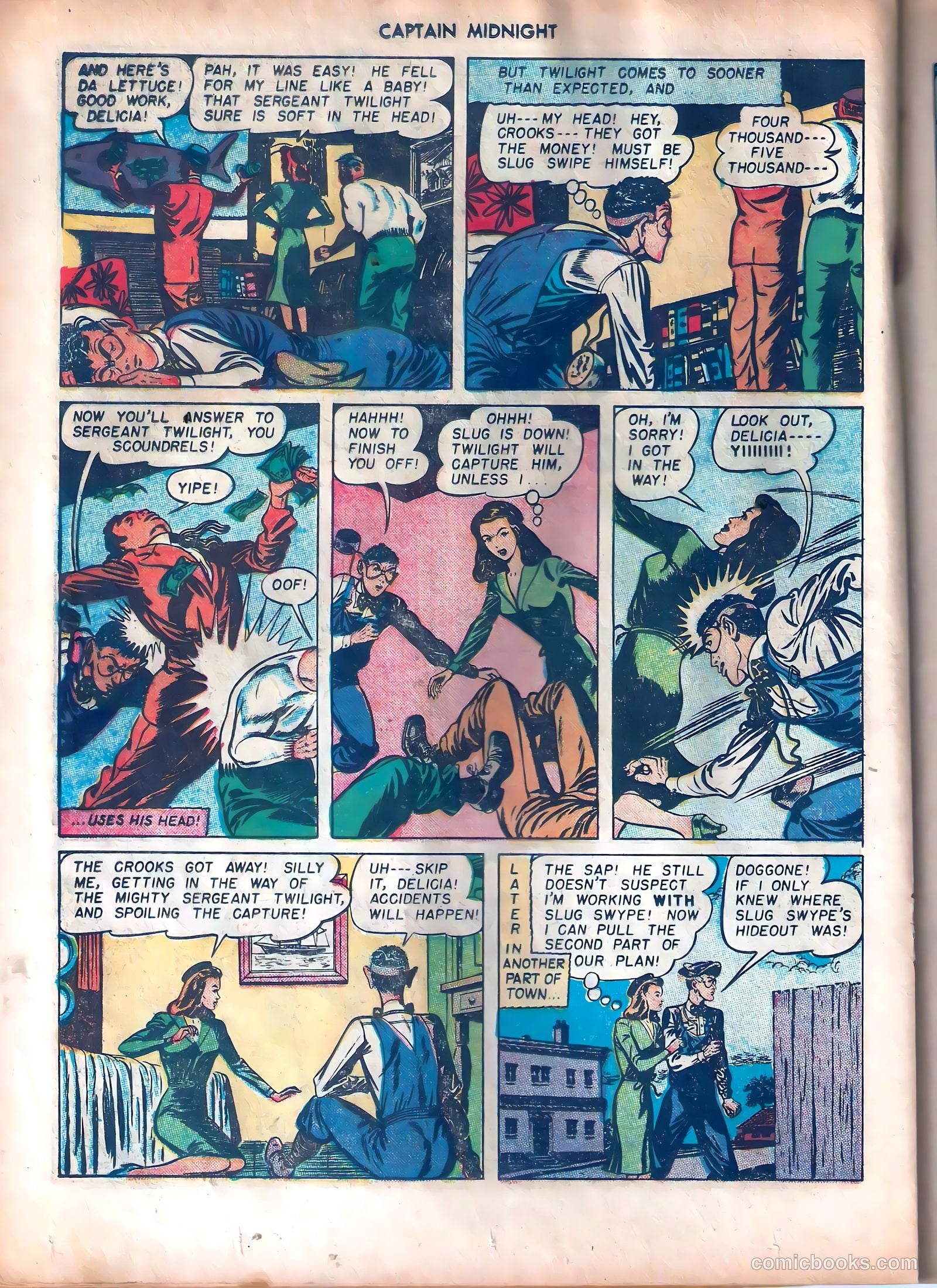 Captain Midnight #49 — page 28 of 52