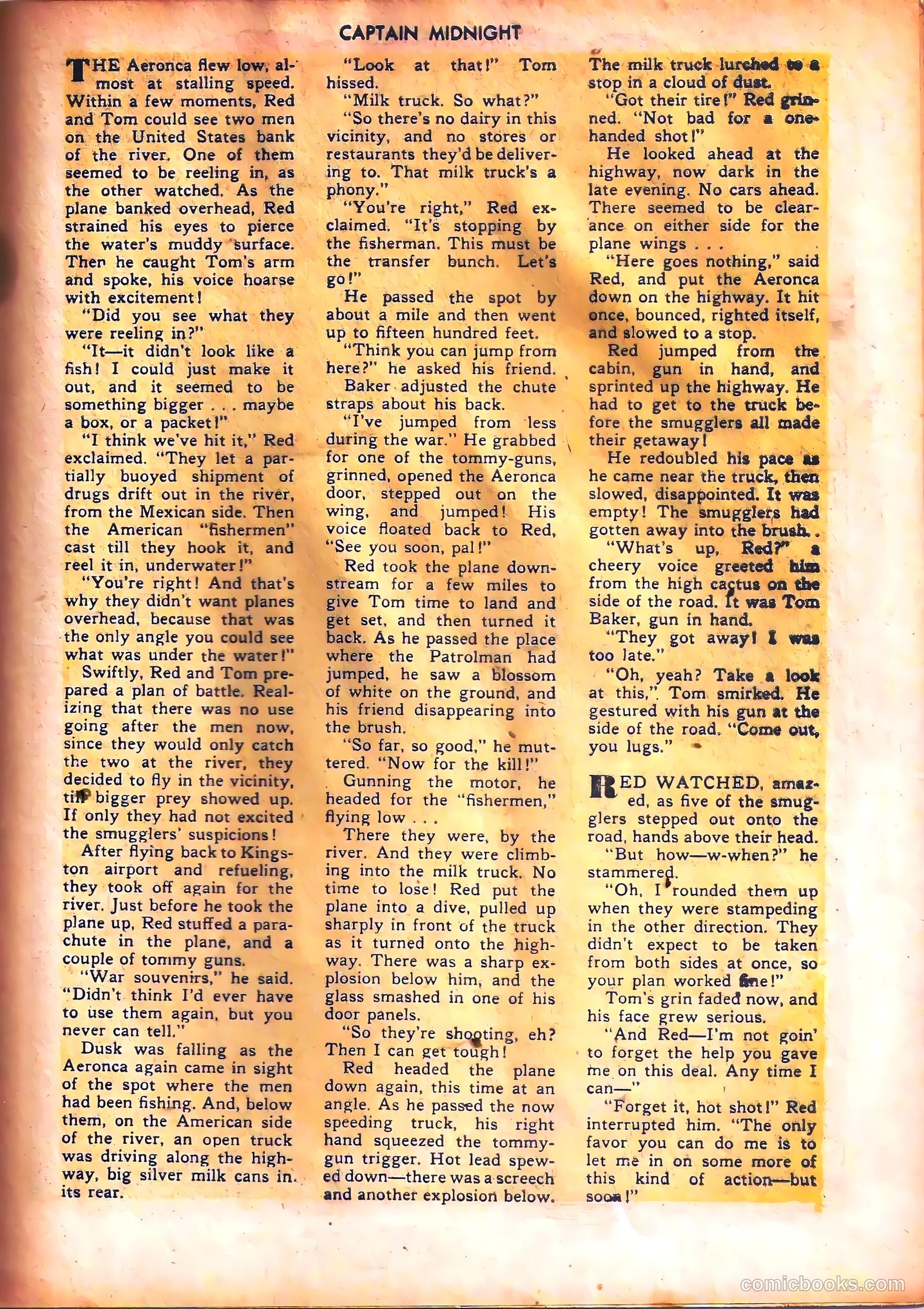 Captain Midnight #49 — page 33 of 52