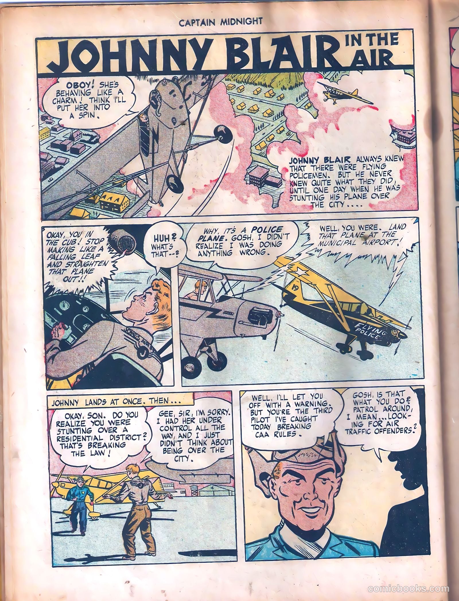 Captain Midnight #49 — page 34 of 52