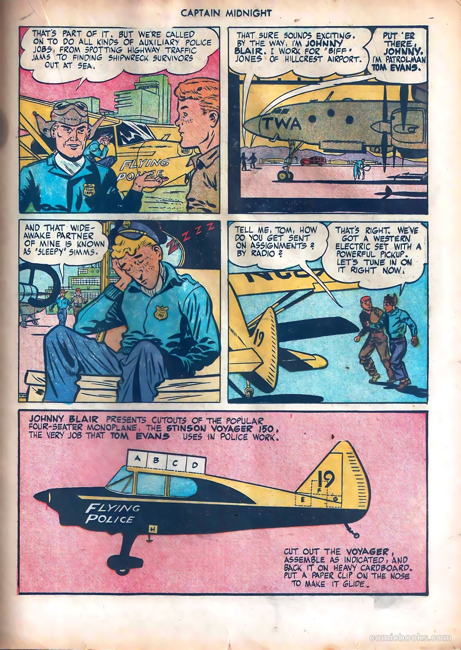 Captain Midnight #49 — page 35 of 52