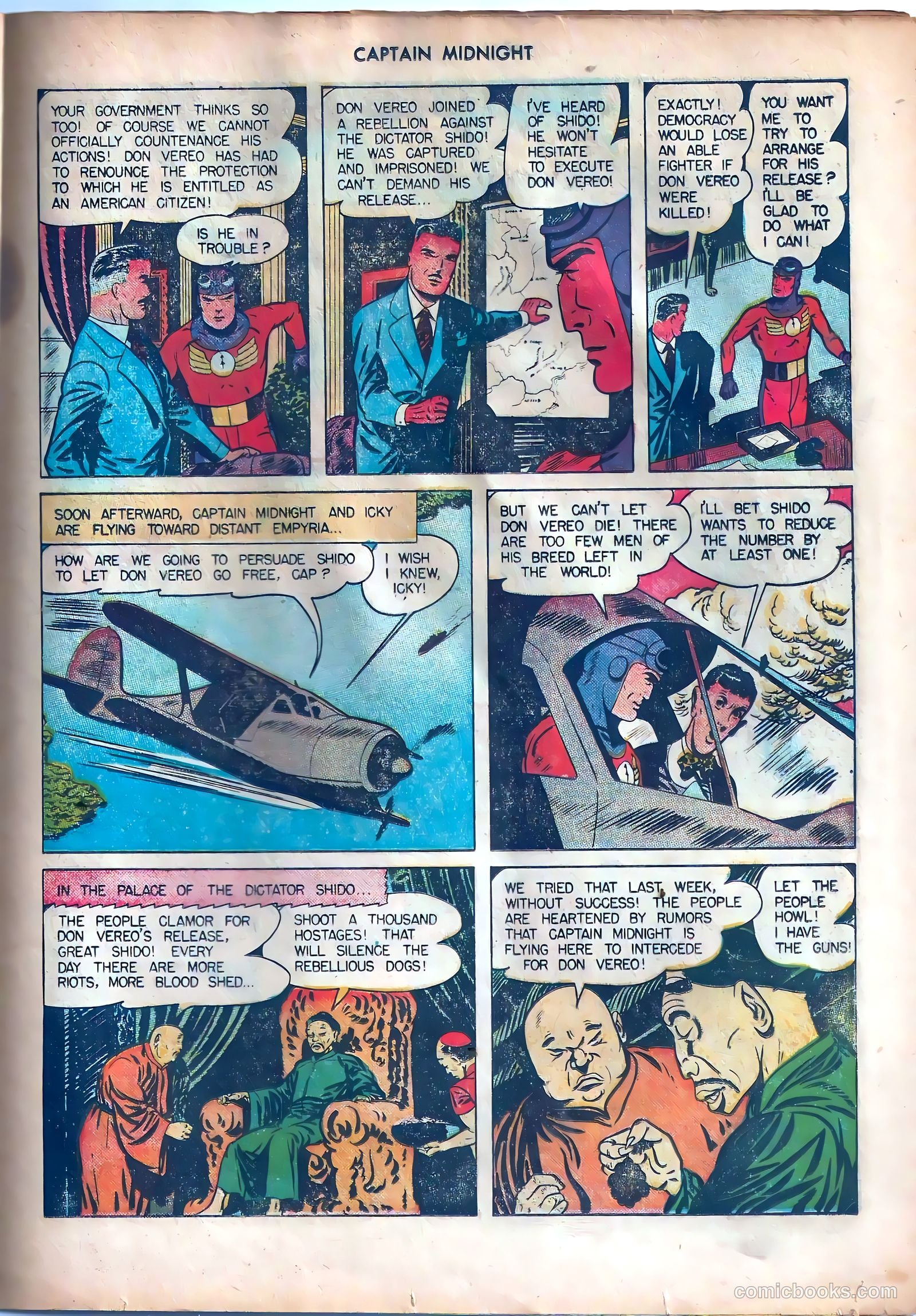 Captain Midnight #49 — page 41 of 52