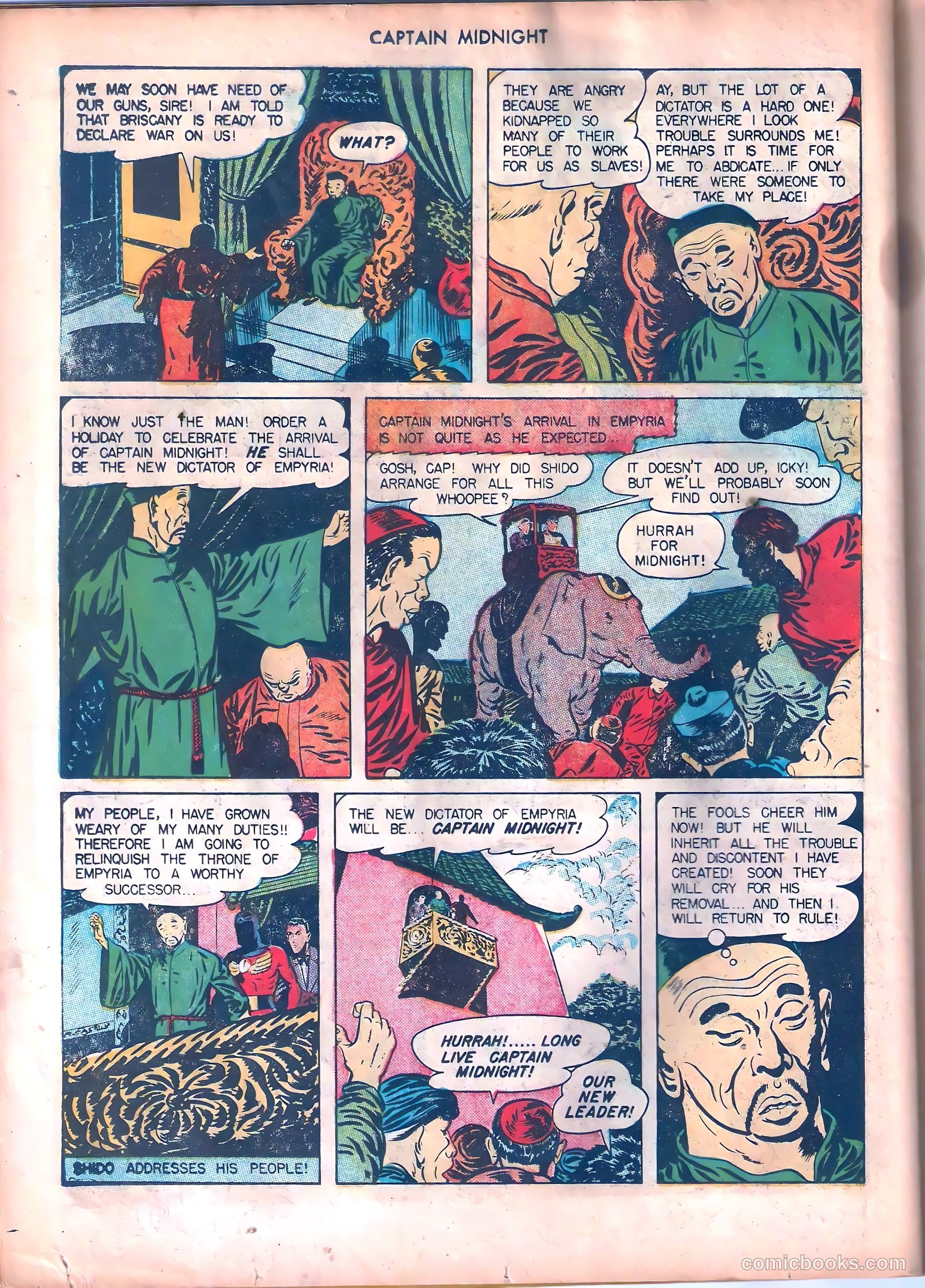 Captain Midnight #49 — page 42 of 52