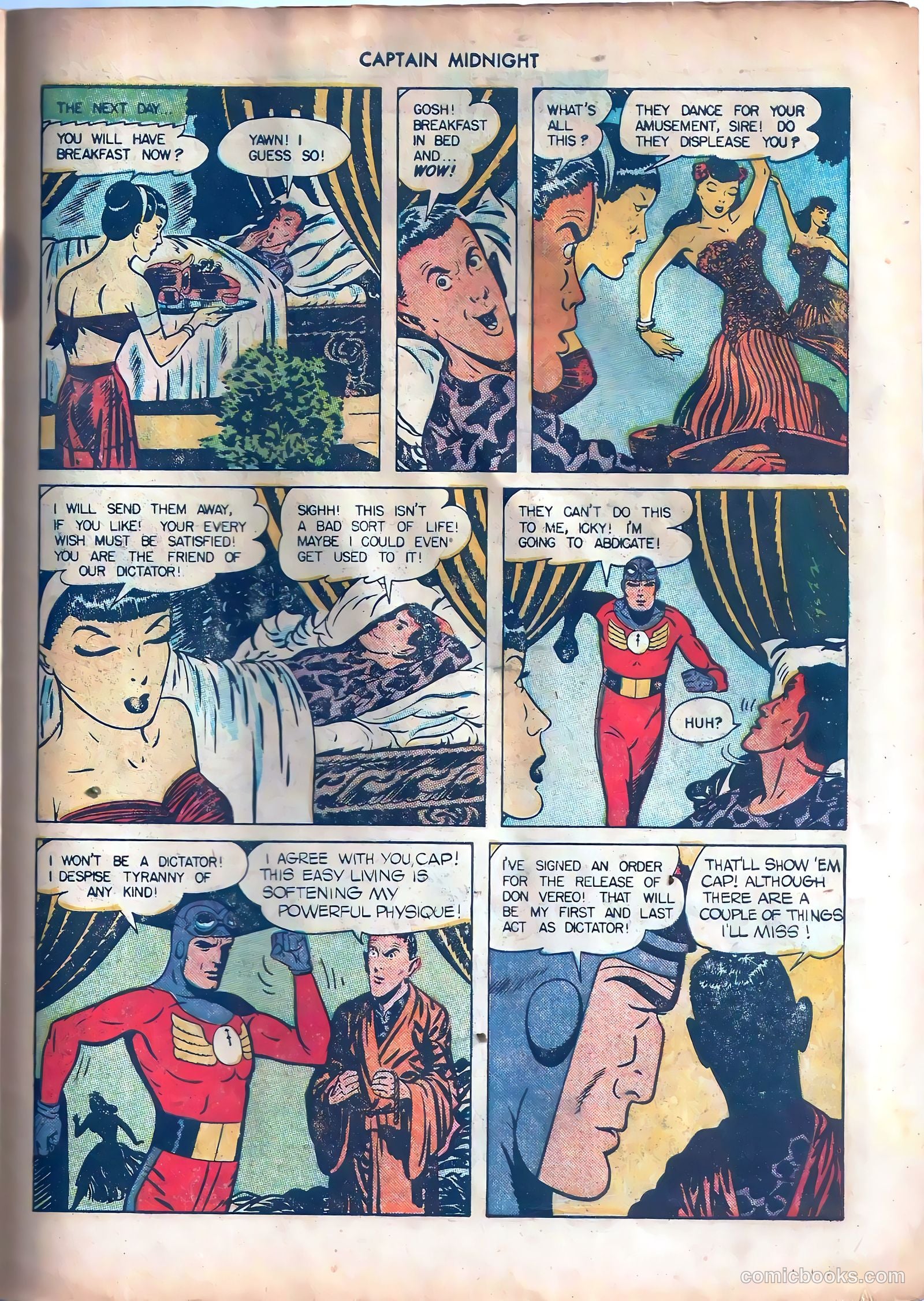 Captain Midnight #49 — page 43 of 52