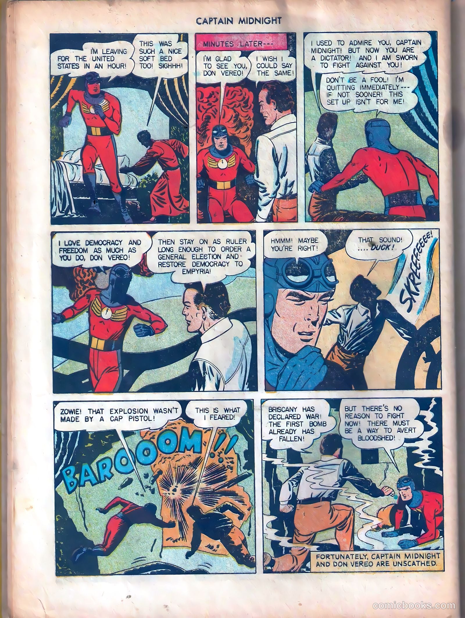 Captain Midnight #49 — page 44 of 52