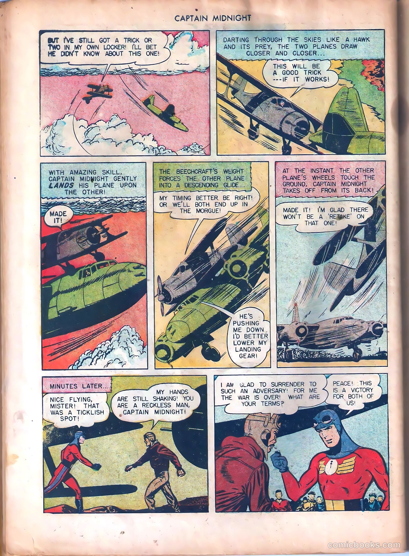 Captain Midnight #49 — page 46 of 52