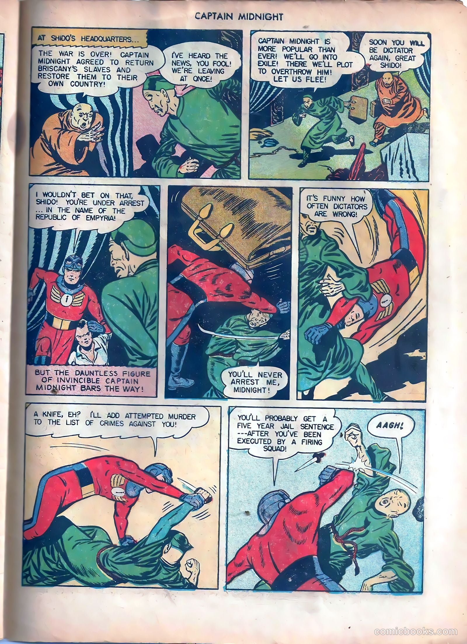 Captain Midnight #49 — page 47 of 52