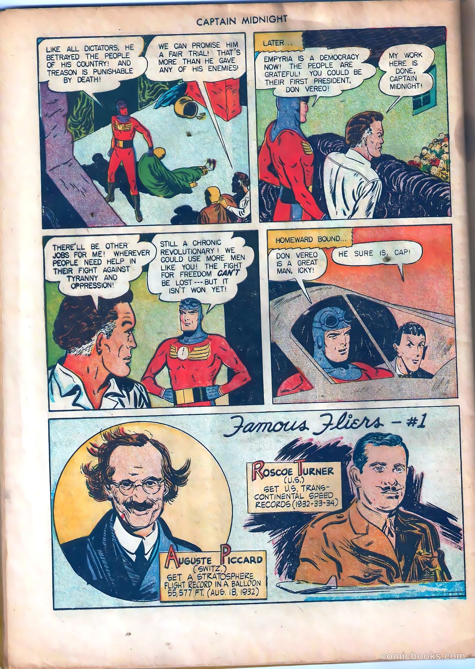 Captain Midnight #49 — page 48 of 52