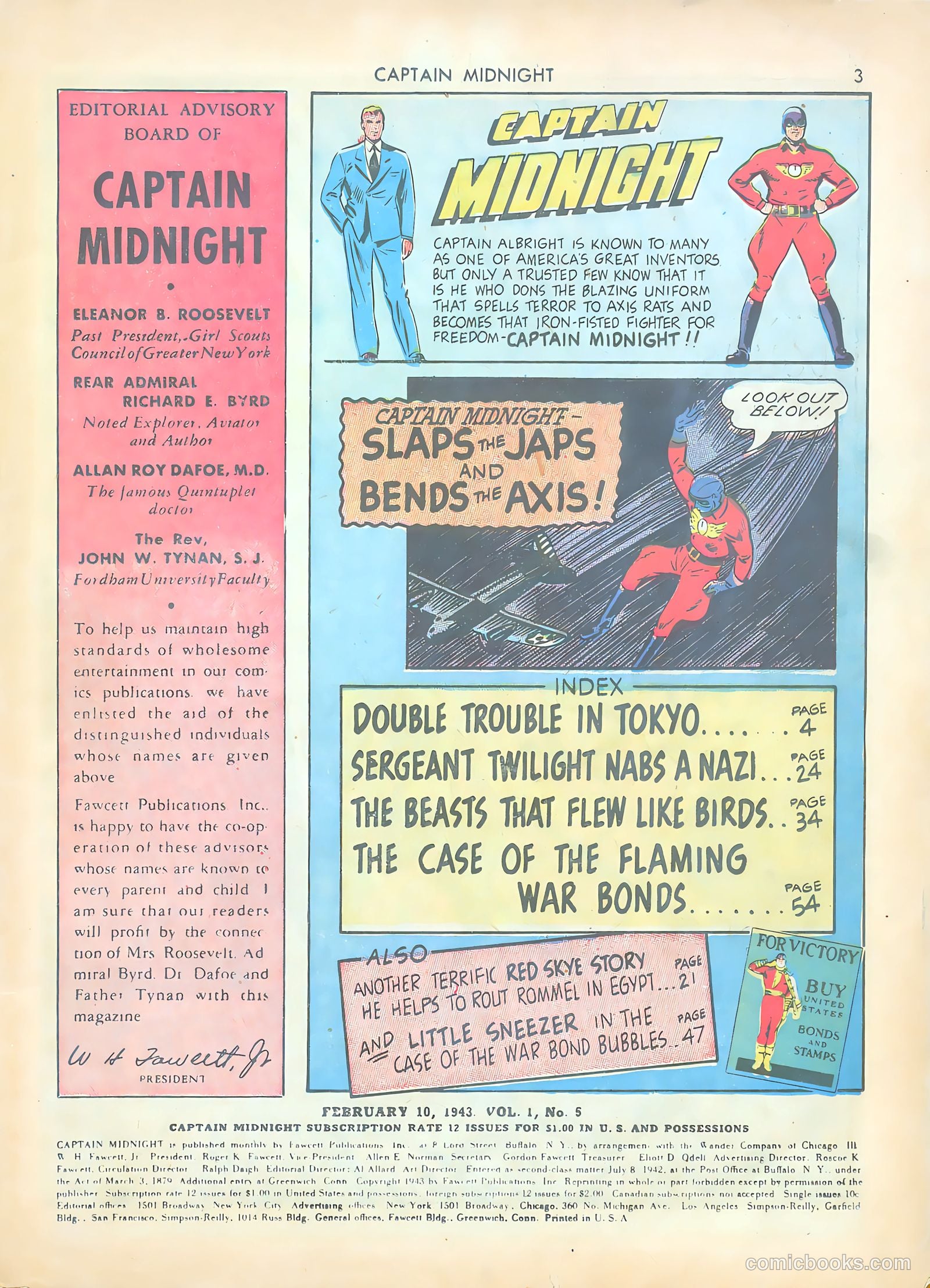 Captain Midnight #5 — page 3 of 68
