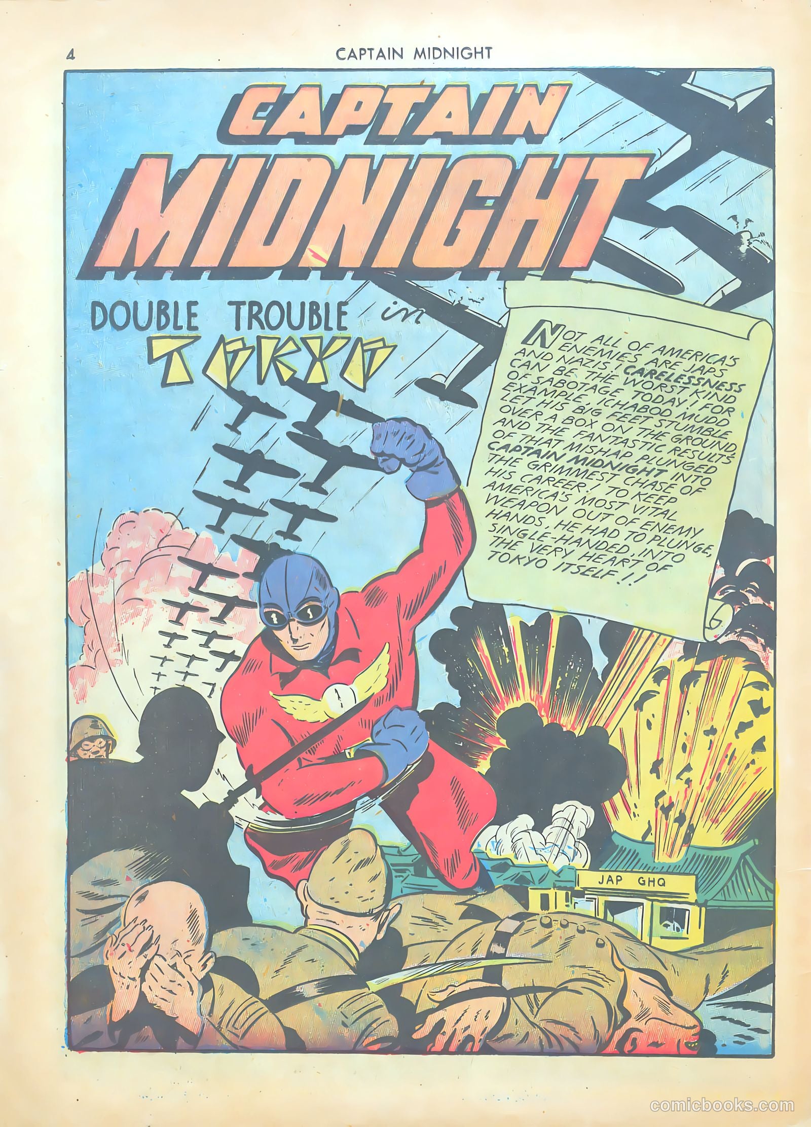 Captain Midnight #5 — page 4 of 68