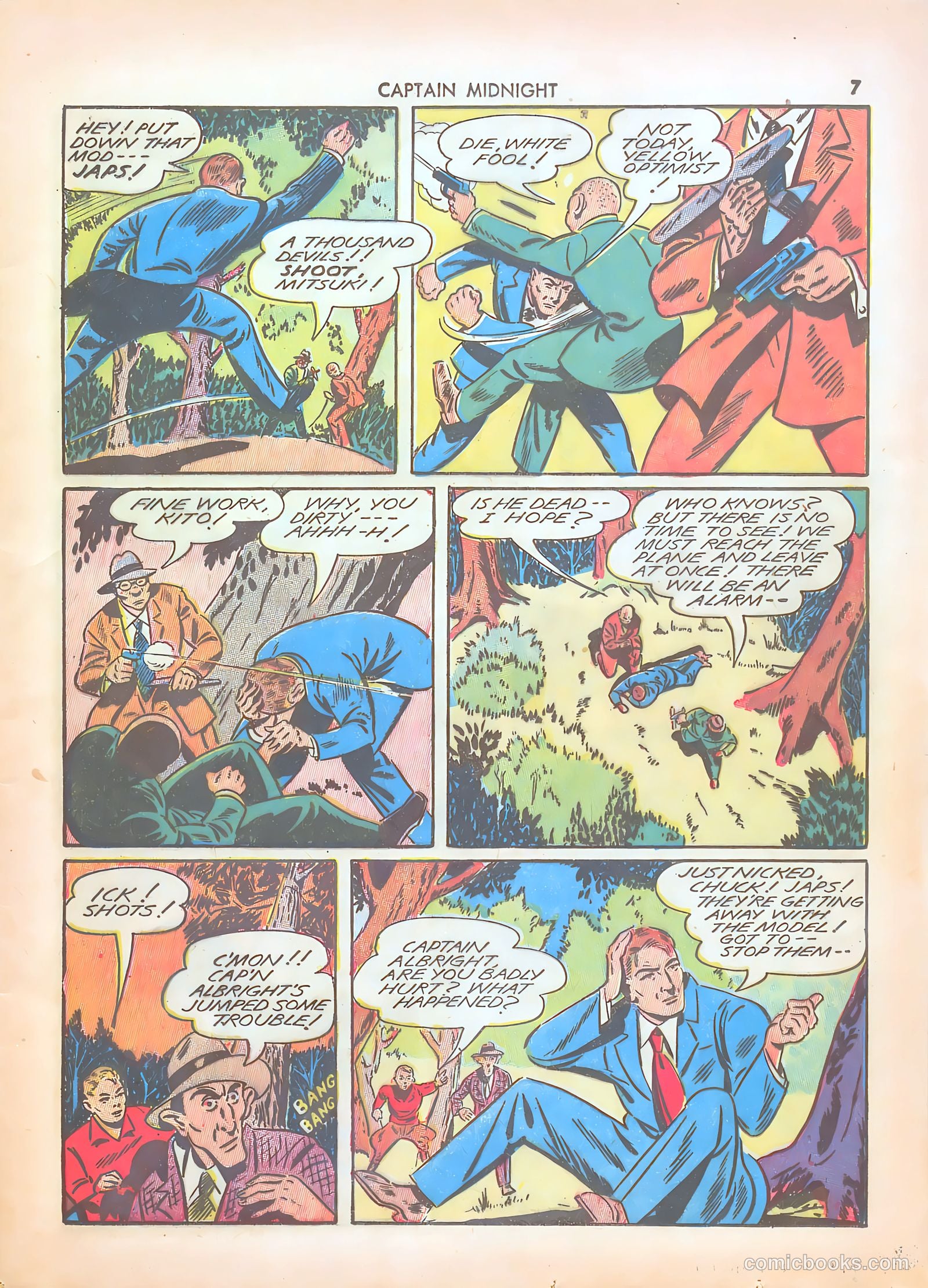 Captain Midnight #5 — page 7 of 68