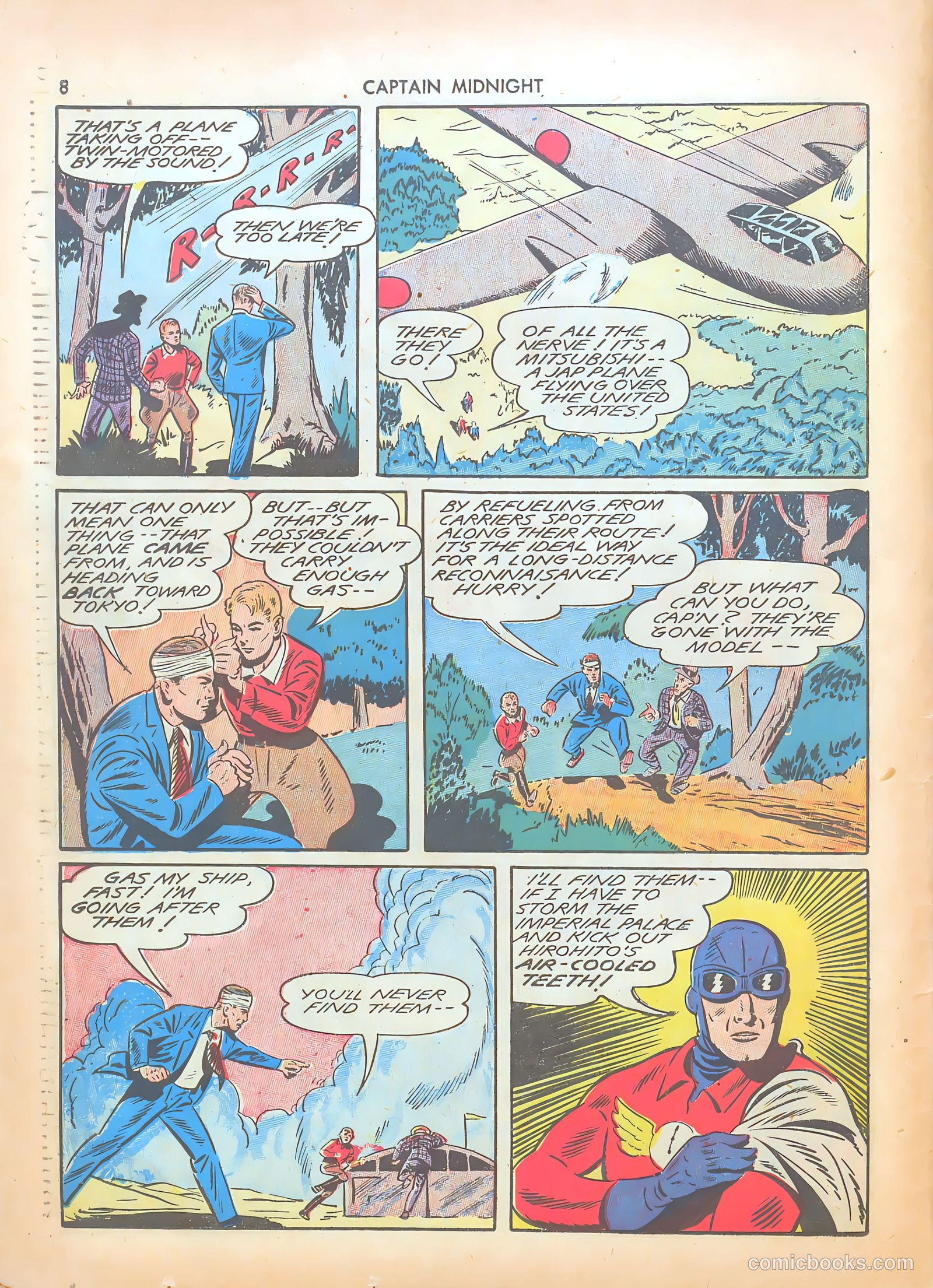 Captain Midnight #5 — page 8 of 68
