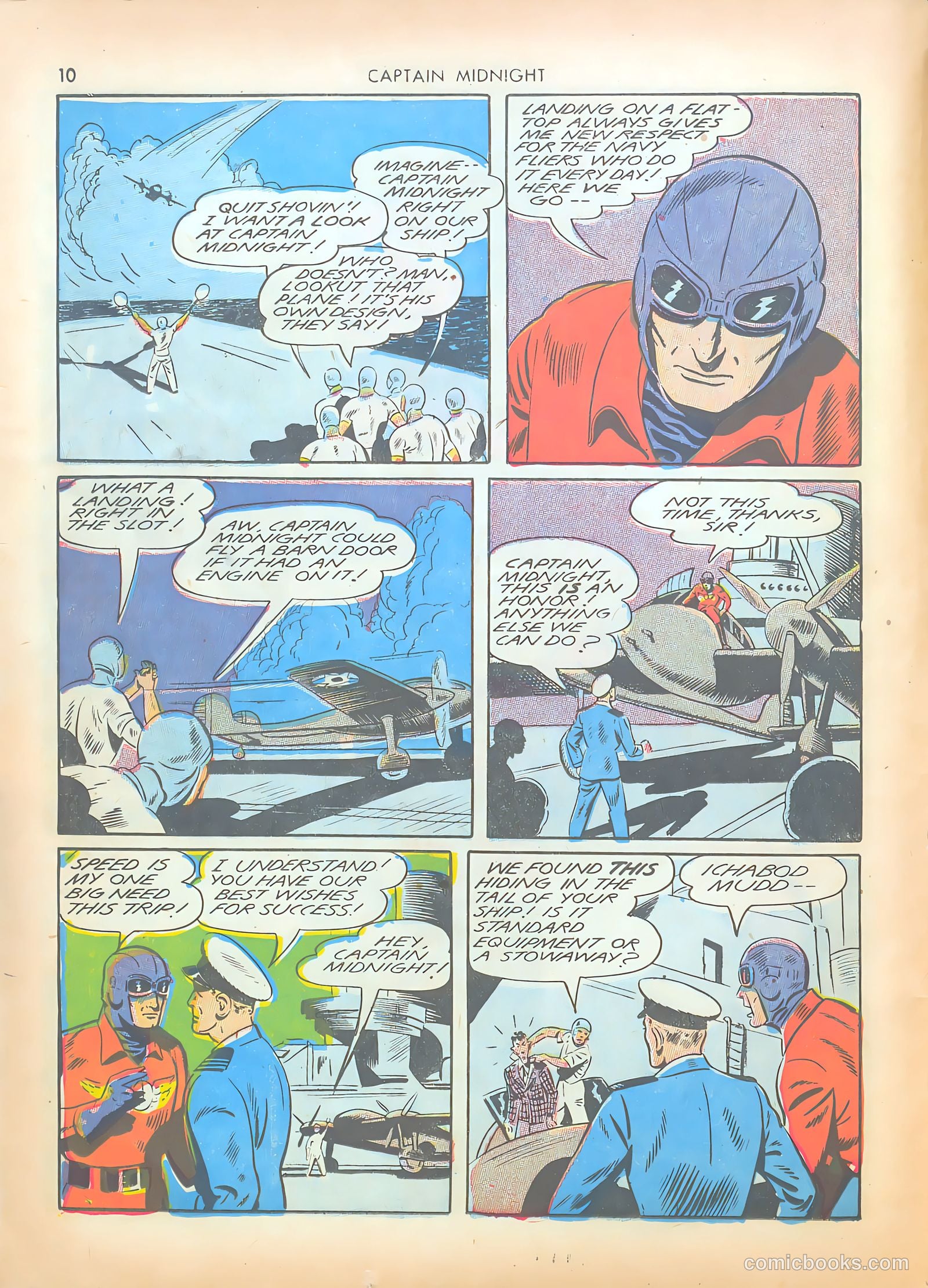 Captain Midnight #5 — page 10 of 68
