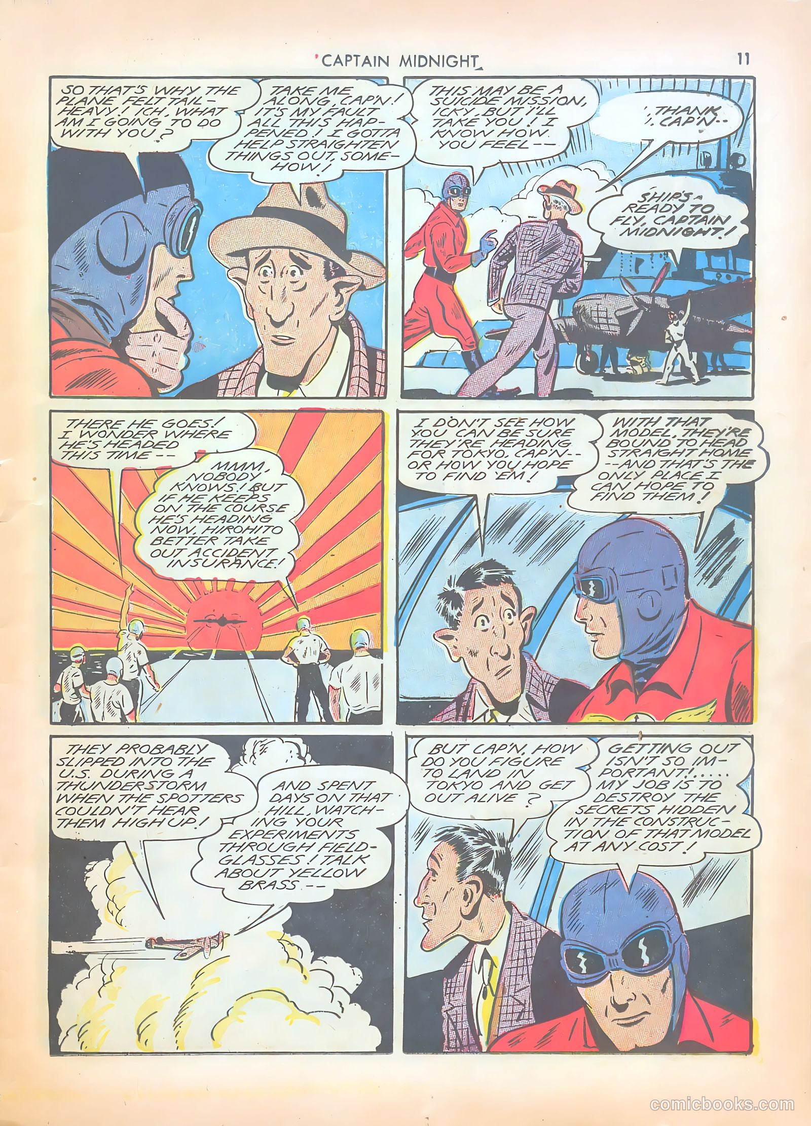 Captain Midnight #5 — page 11 of 68