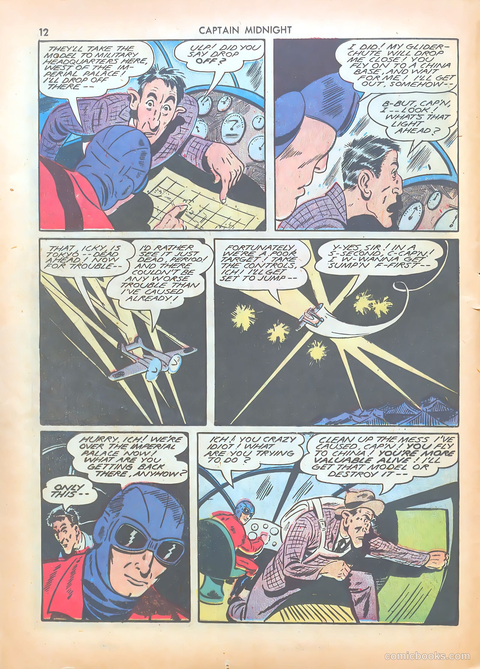 Captain Midnight #5 — page 12 of 68
