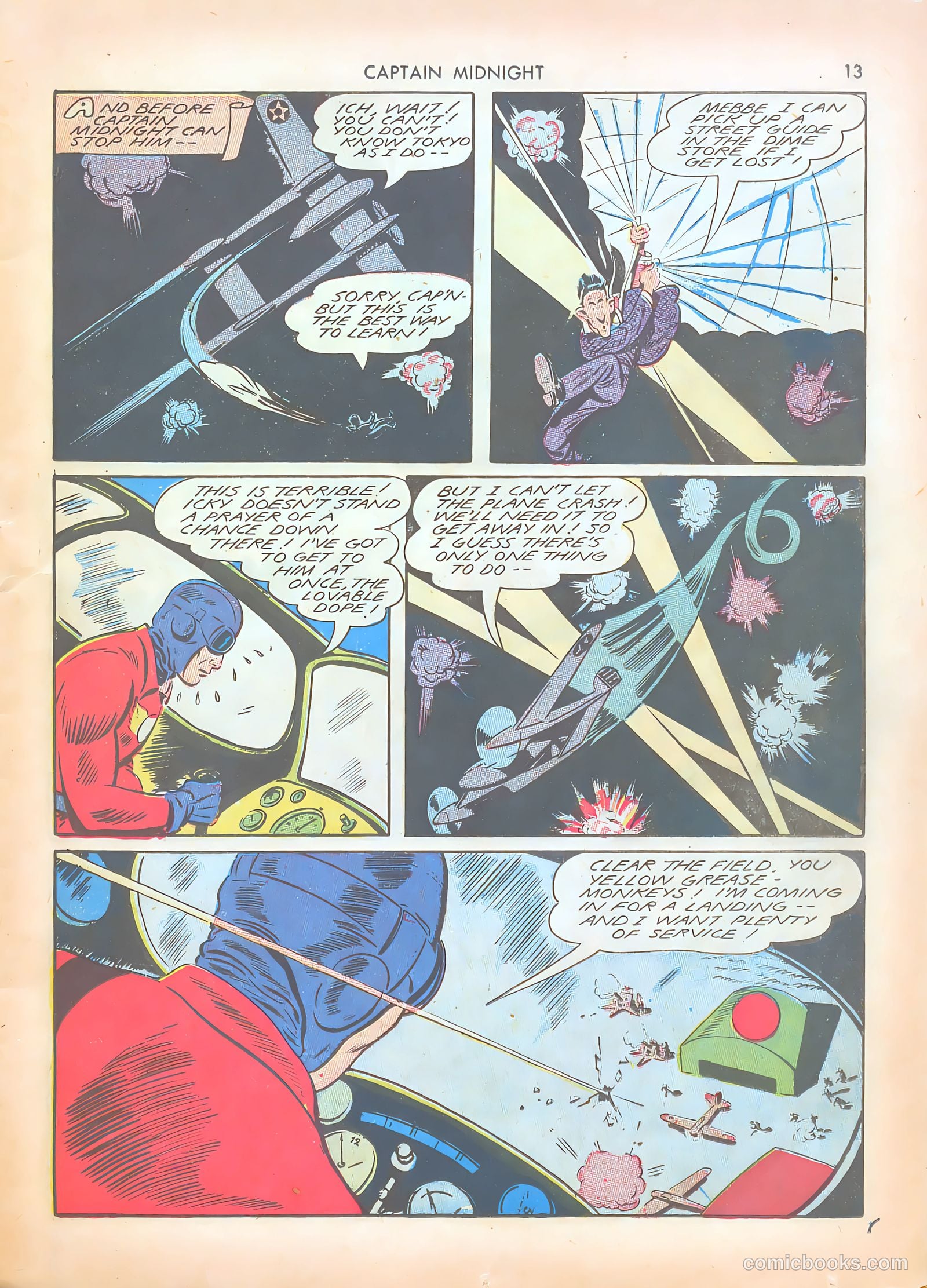 Captain Midnight #5 — page 13 of 68