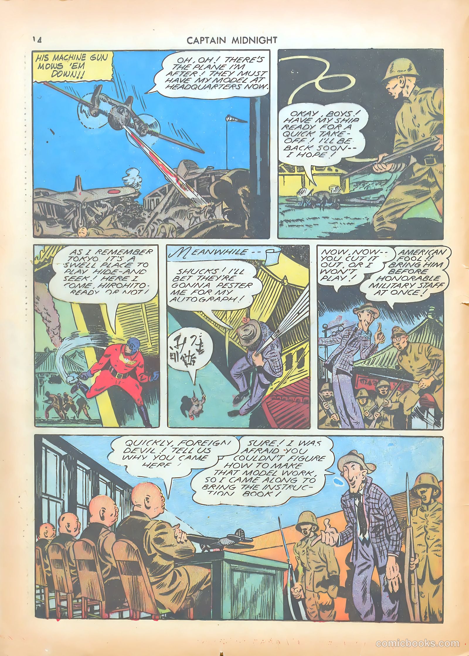 Captain Midnight #5 — page 14 of 68