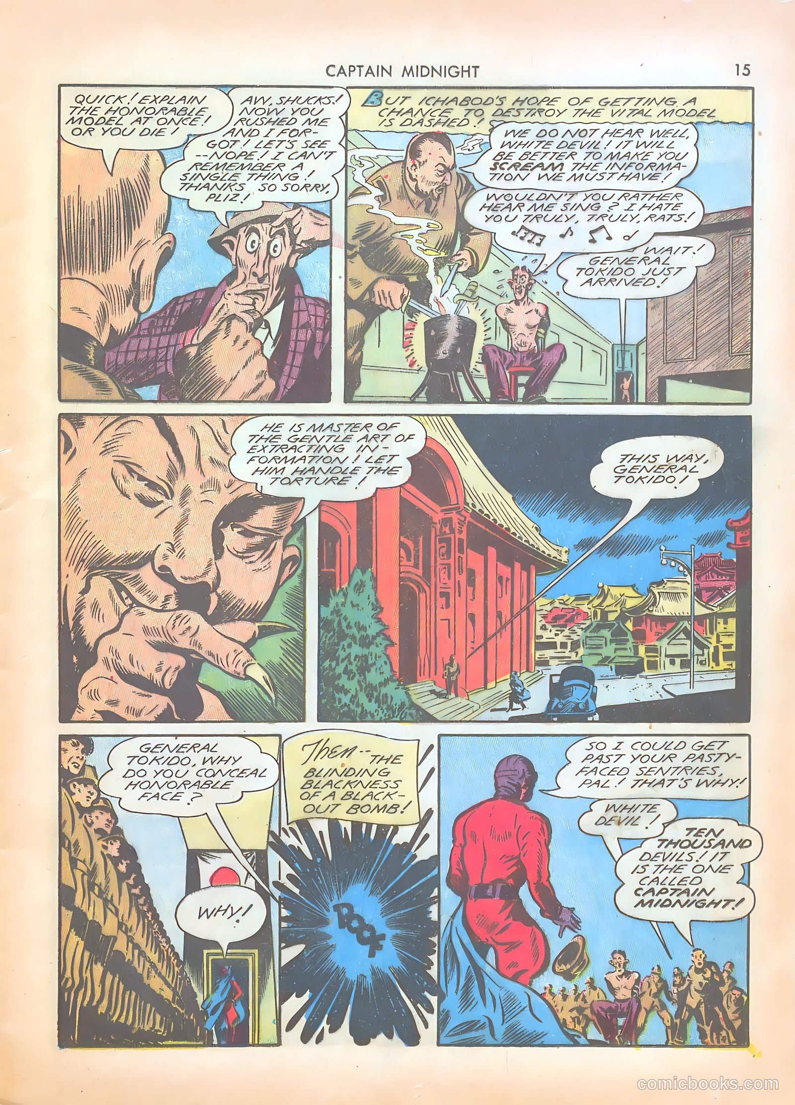 Captain Midnight #5 — page 15 of 68