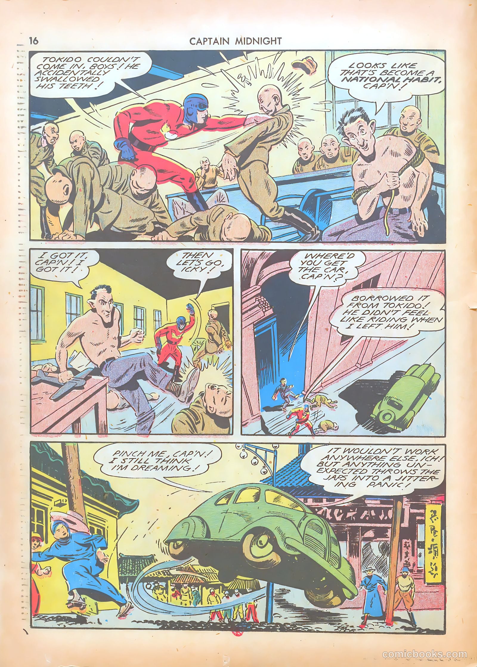 Captain Midnight #5 — page 16 of 68