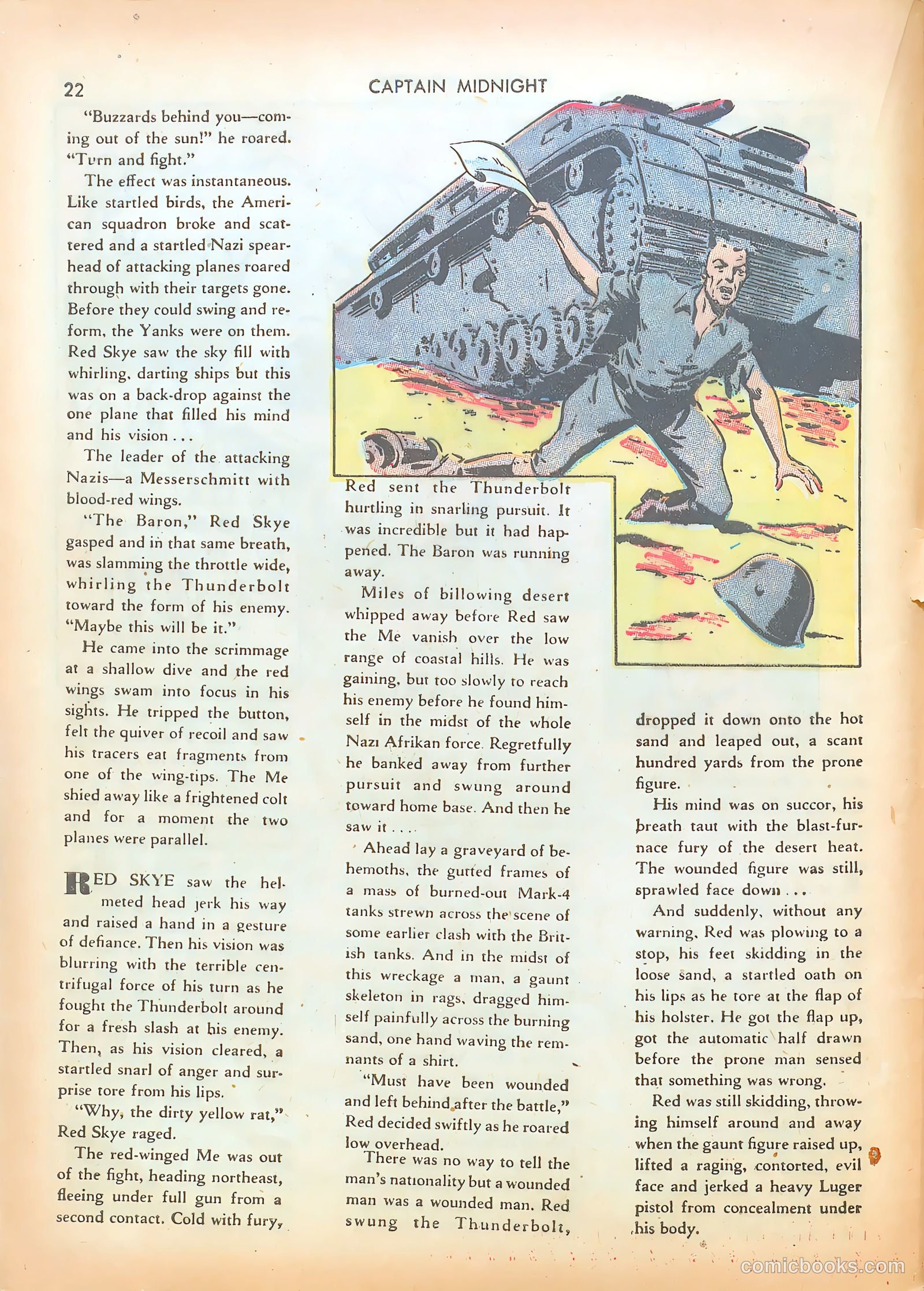 Captain Midnight #5 — page 22 of 68
