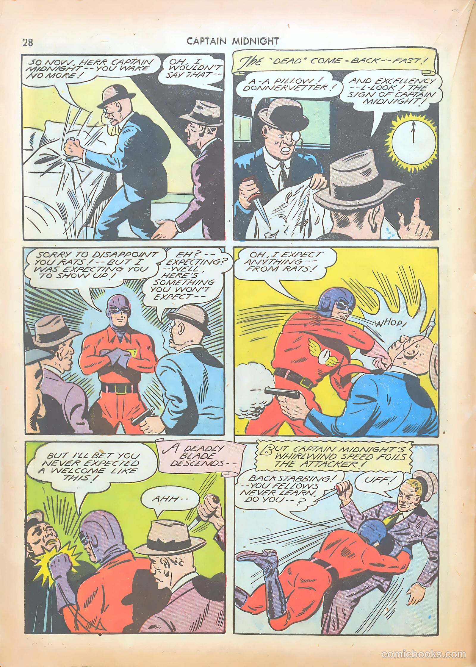 Captain Midnight #5 — page 28 of 68