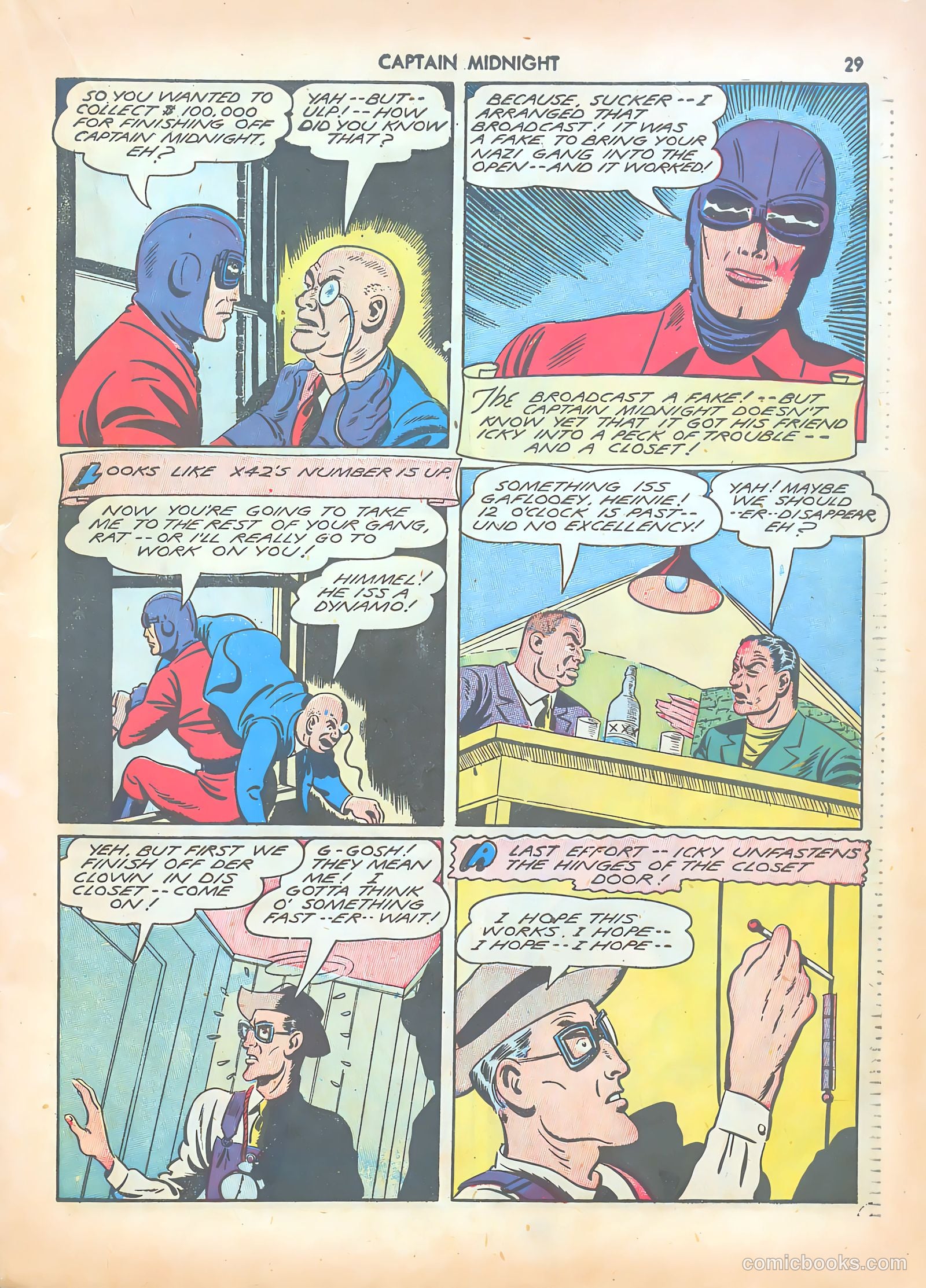 Captain Midnight #5 — page 29 of 68