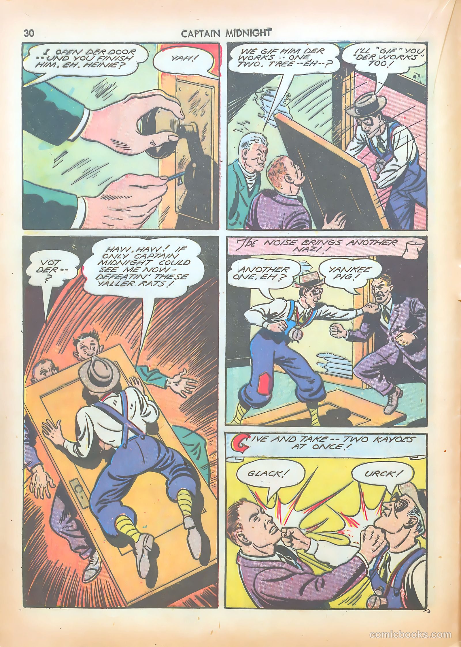Captain Midnight #5 — page 30 of 68