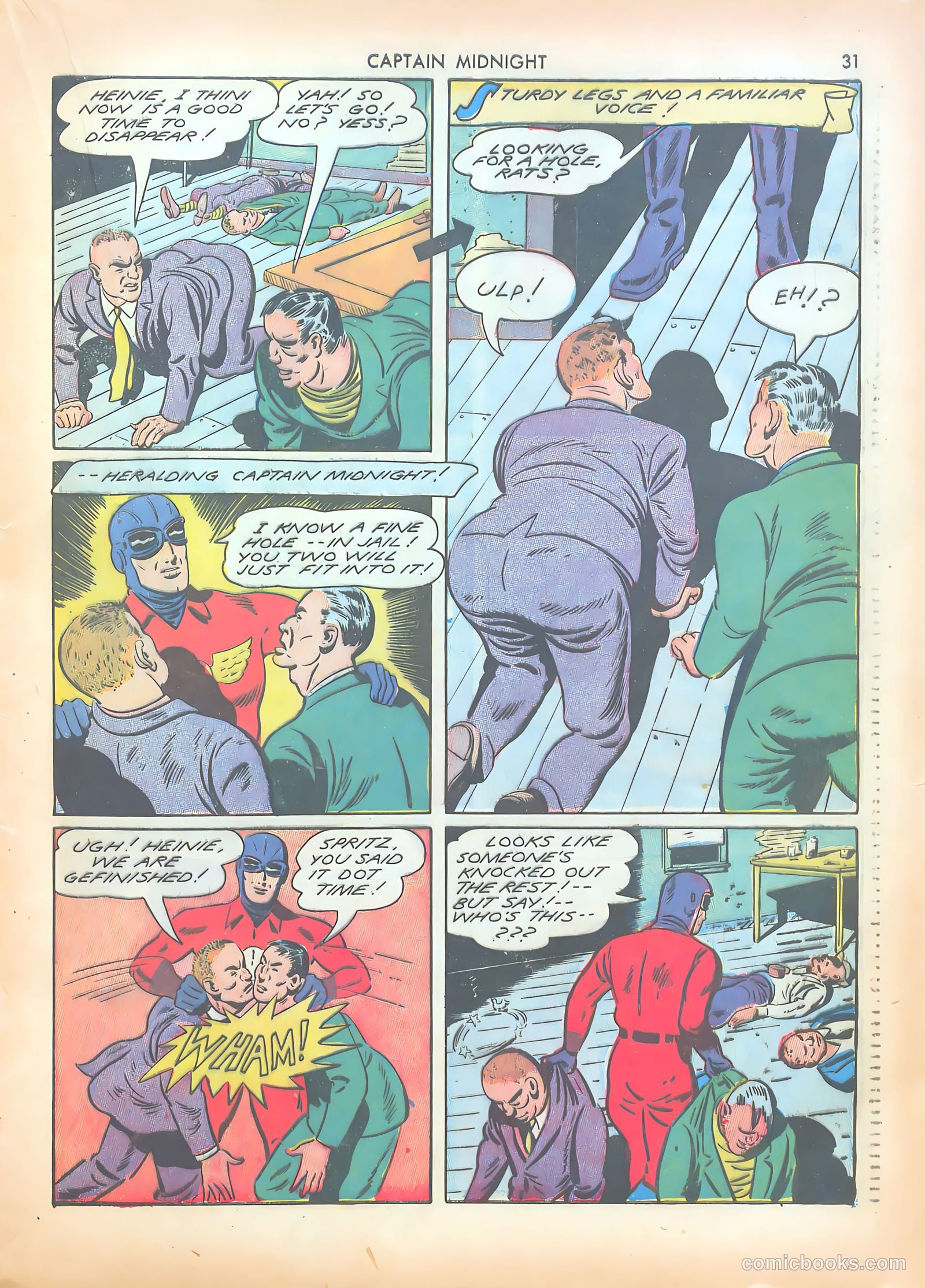 Captain Midnight #5 — page 31 of 68