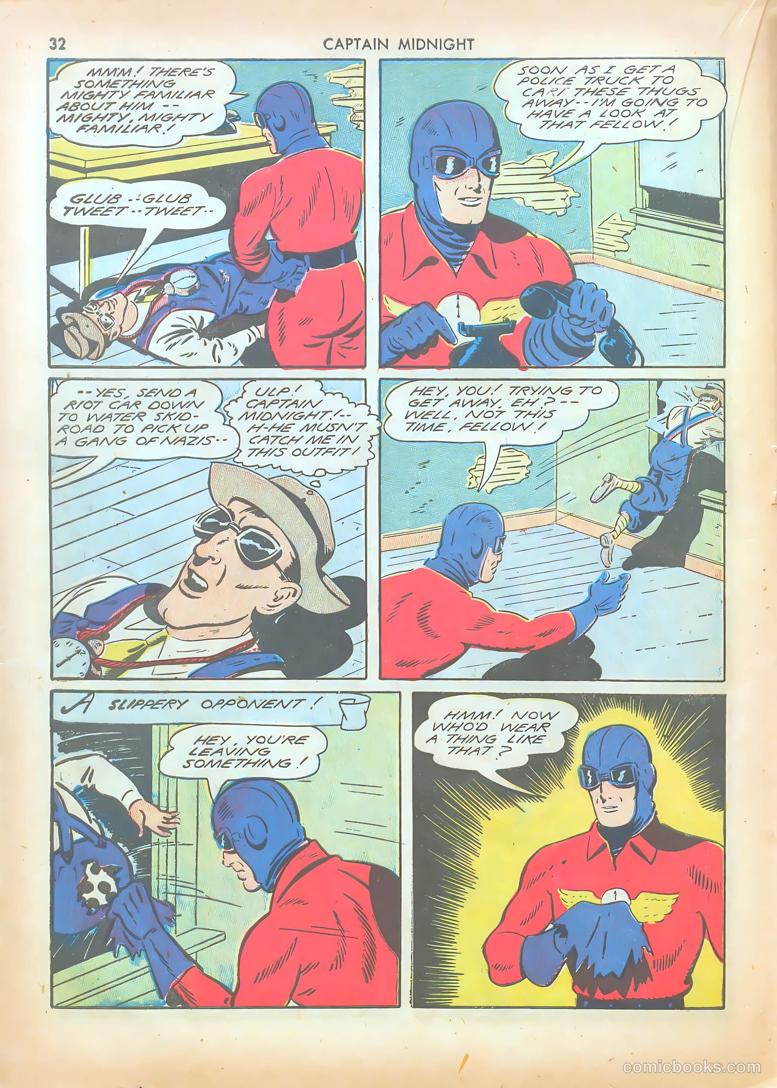 Captain Midnight #5 — page 32 of 68