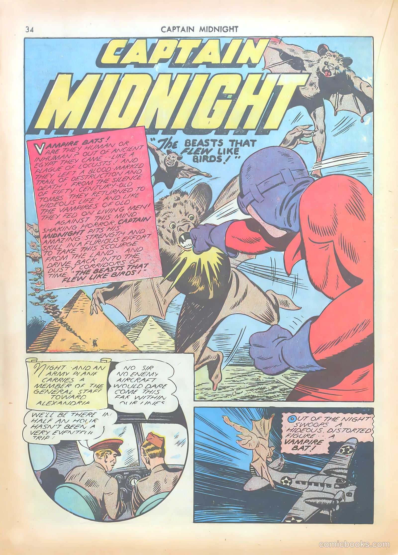 Captain Midnight #5 — page 34 of 68