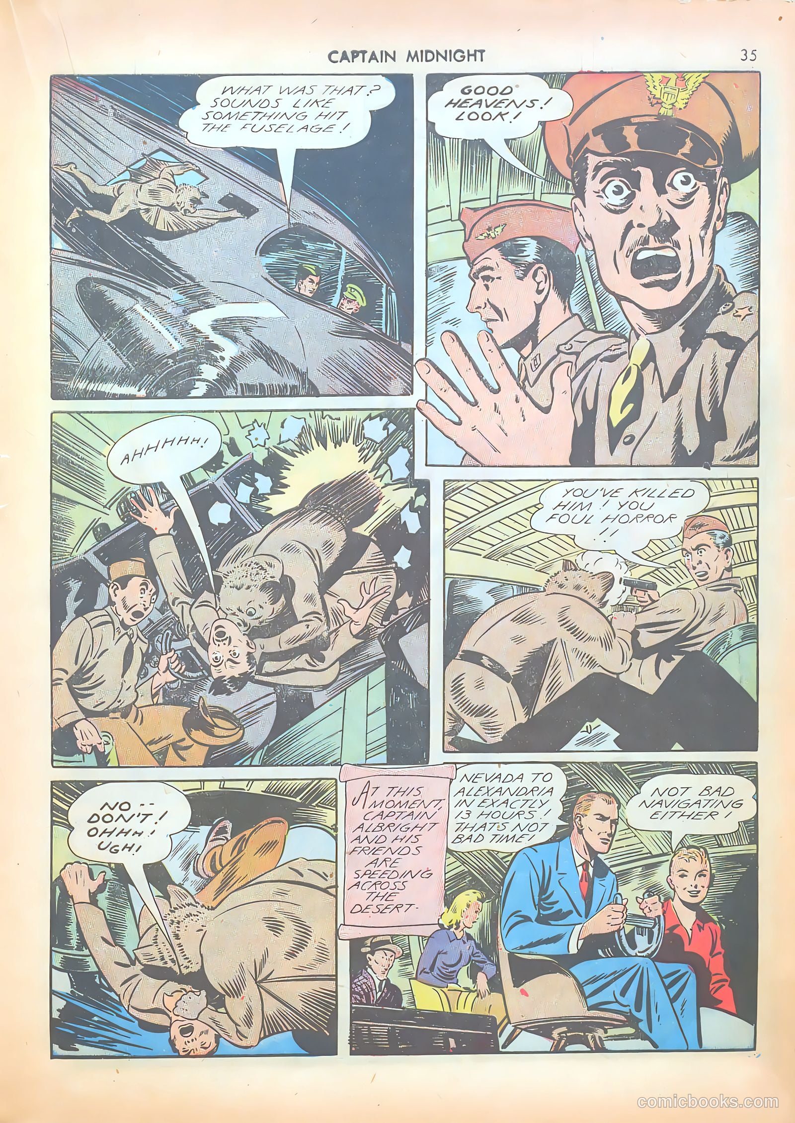 Captain Midnight #5 — page 35 of 68