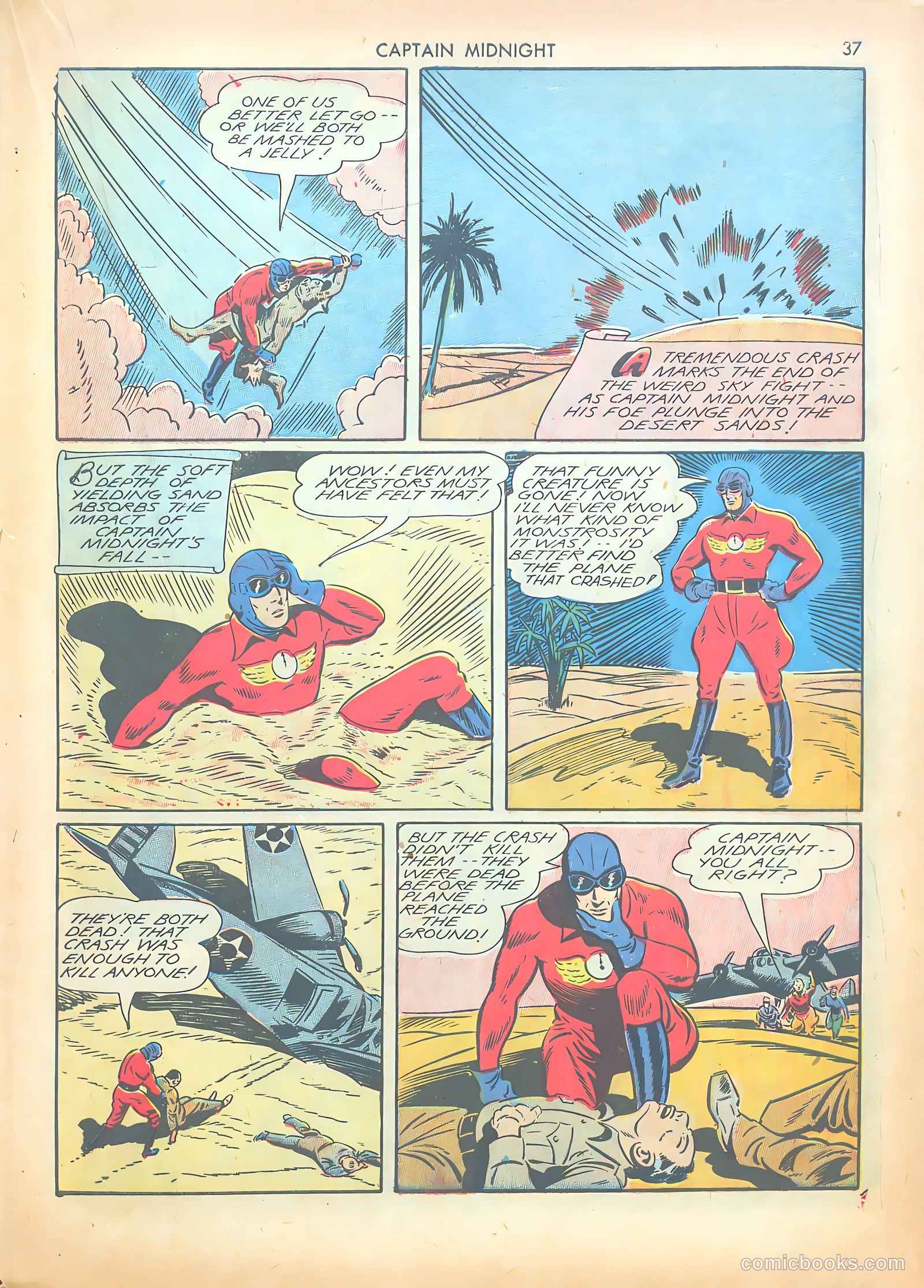 Captain Midnight #5 — page 37 of 68